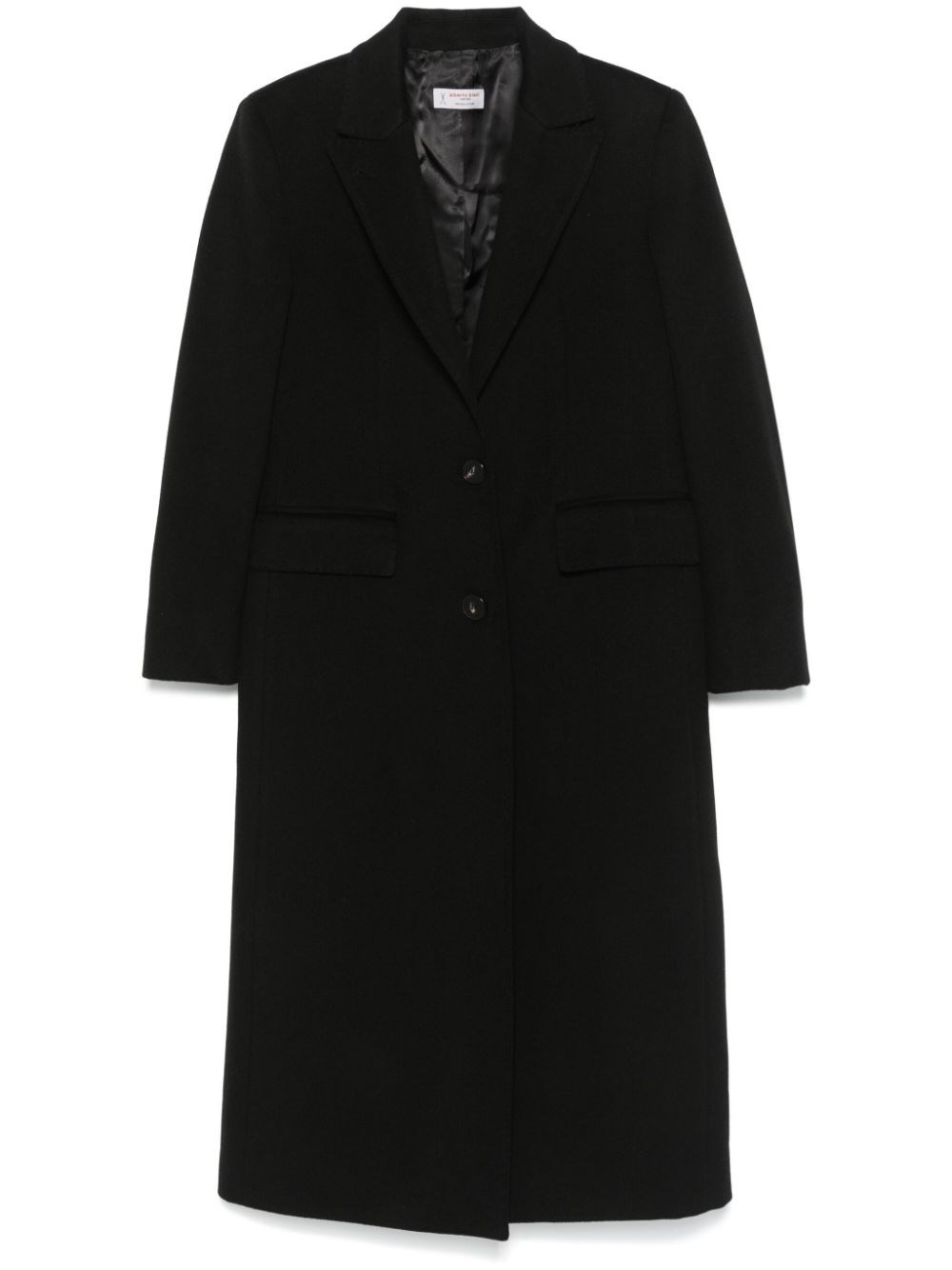 Alberto Biani Wool Single-breasted Coat