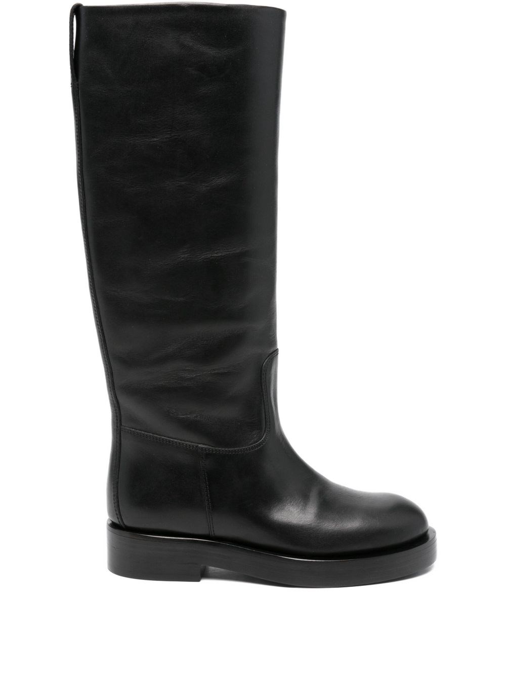 Paris Texas Napa Boot Heel 20 In Black