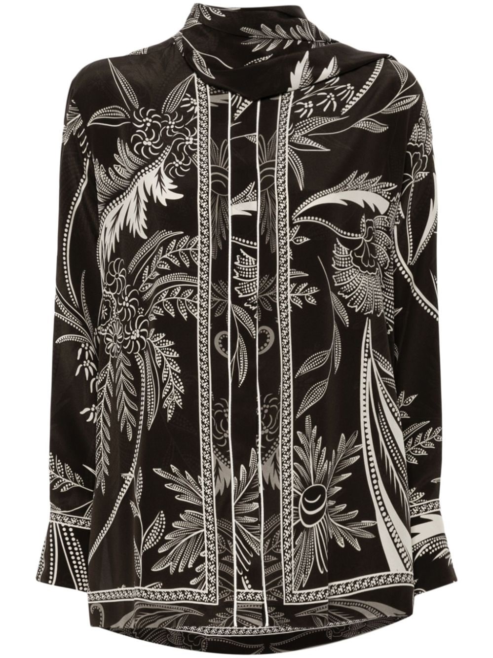 F.r.s For Restless Sleepers F.r.s. - For Restless Sleepers Printed Silk Shirt