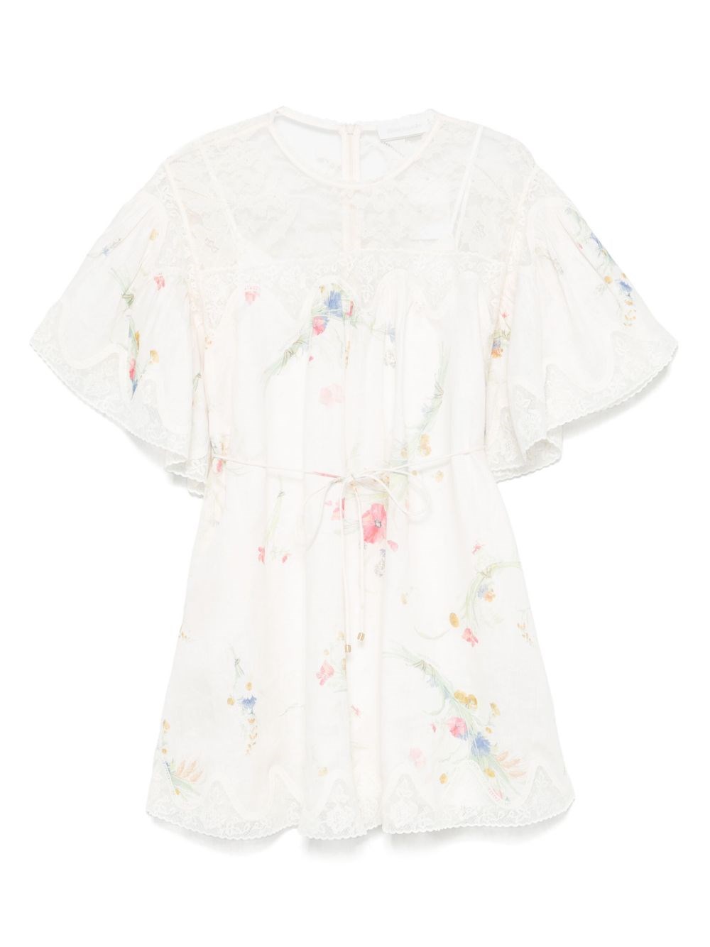 Zimmermann Lucky Linen Mini Dress - Zimmermann - Modalova