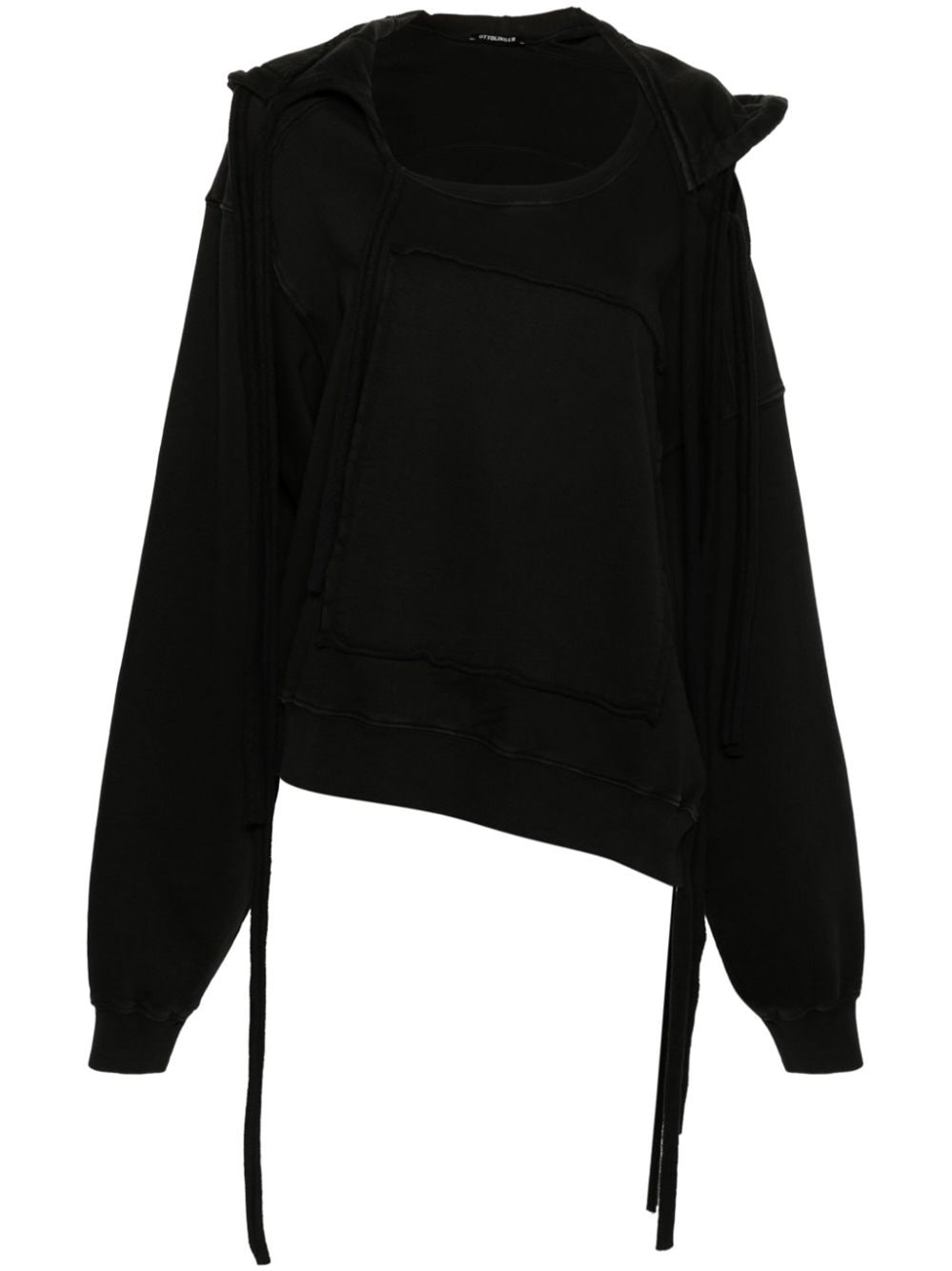 Ottolinger Deconstructed Cotton Hoodie