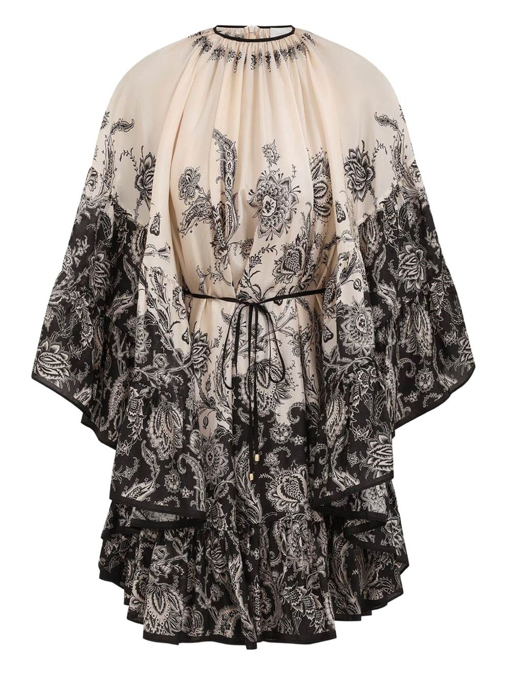 Rhiannon Printed Silk Mini Dress - Zimmermann - Modalova