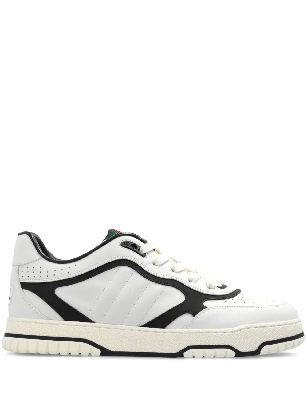 Gucci Re-Web Leather Sneakers - Gucci - Modalova