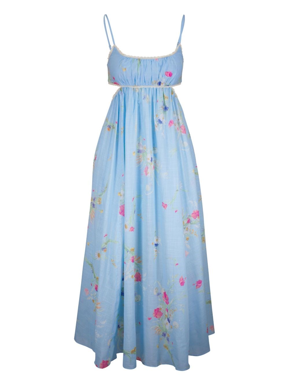 Zimmermann Lucky Printed Cotton Maxi Dress
