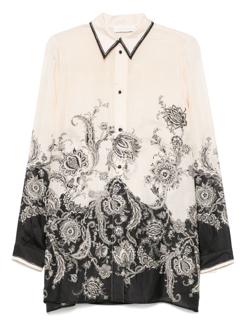 Rhiannon Printed Silk Shirt - Zimmermann - Modalova