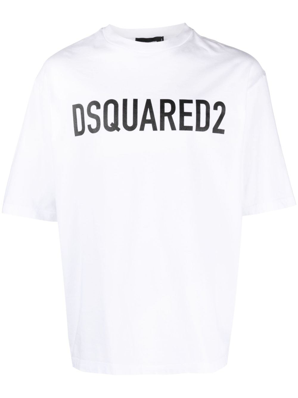 Dsquared2 Logo Cotton T-Shirt - Dsquared2 - Modalova