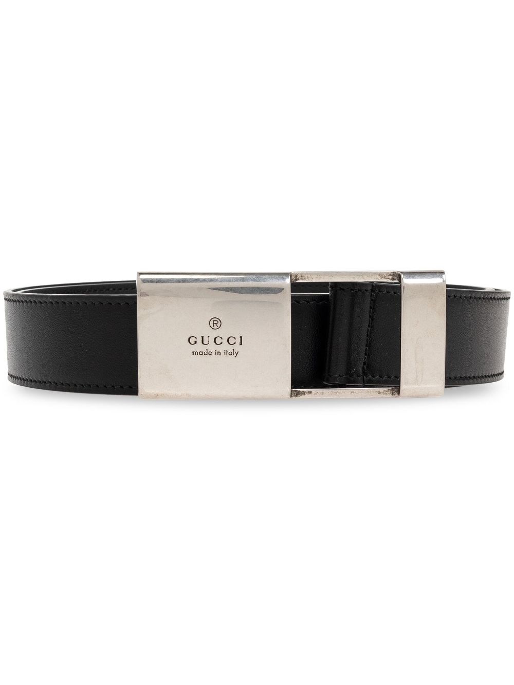 Gucci Logo Leather Belt - Gucci - Modalova