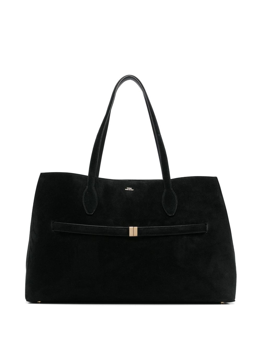 Lounge Suede Leather Tote Bag - TOTEME - Modalova