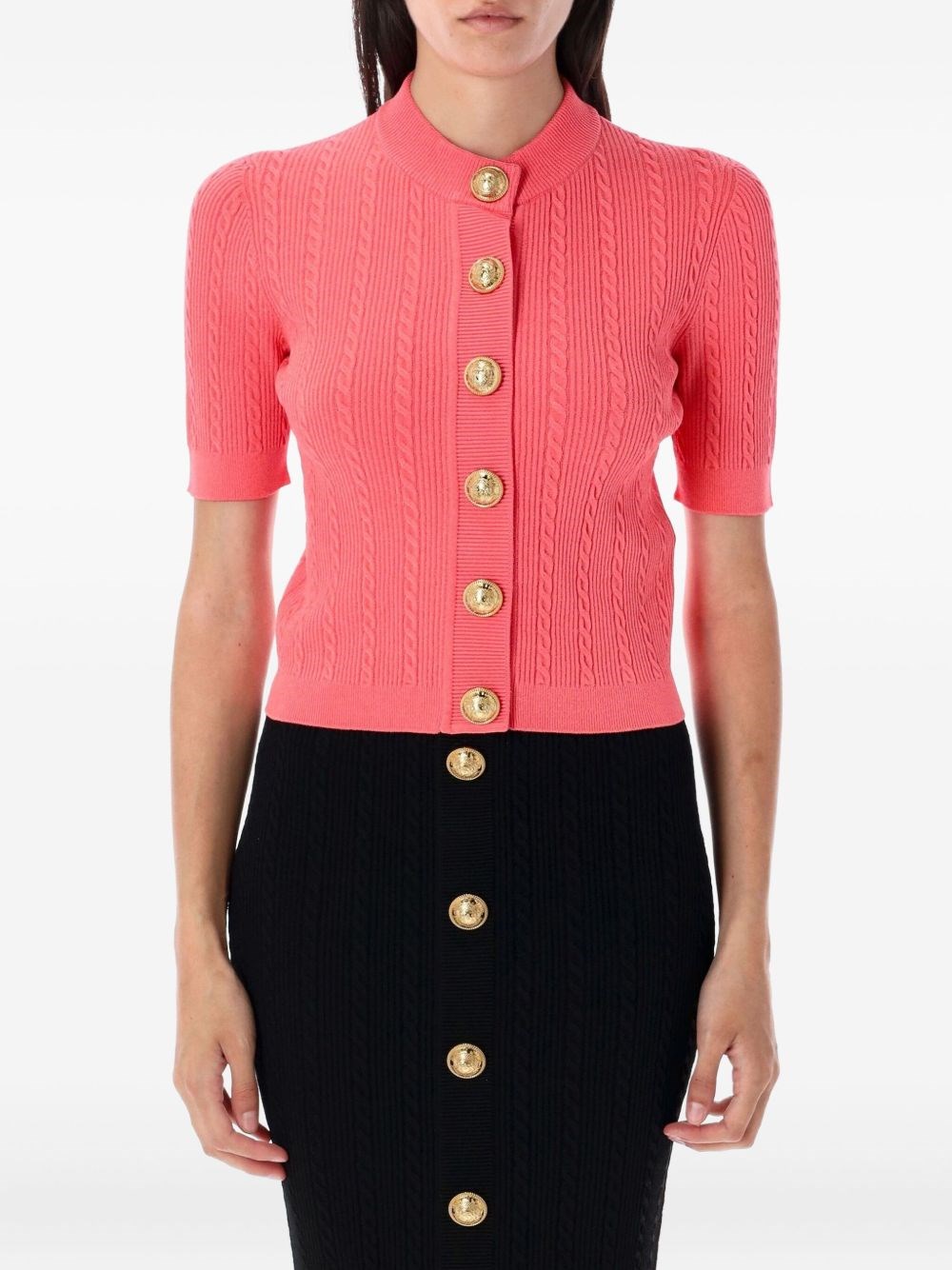 Balmain Crewneck Cardigan - Balmain - Modalova