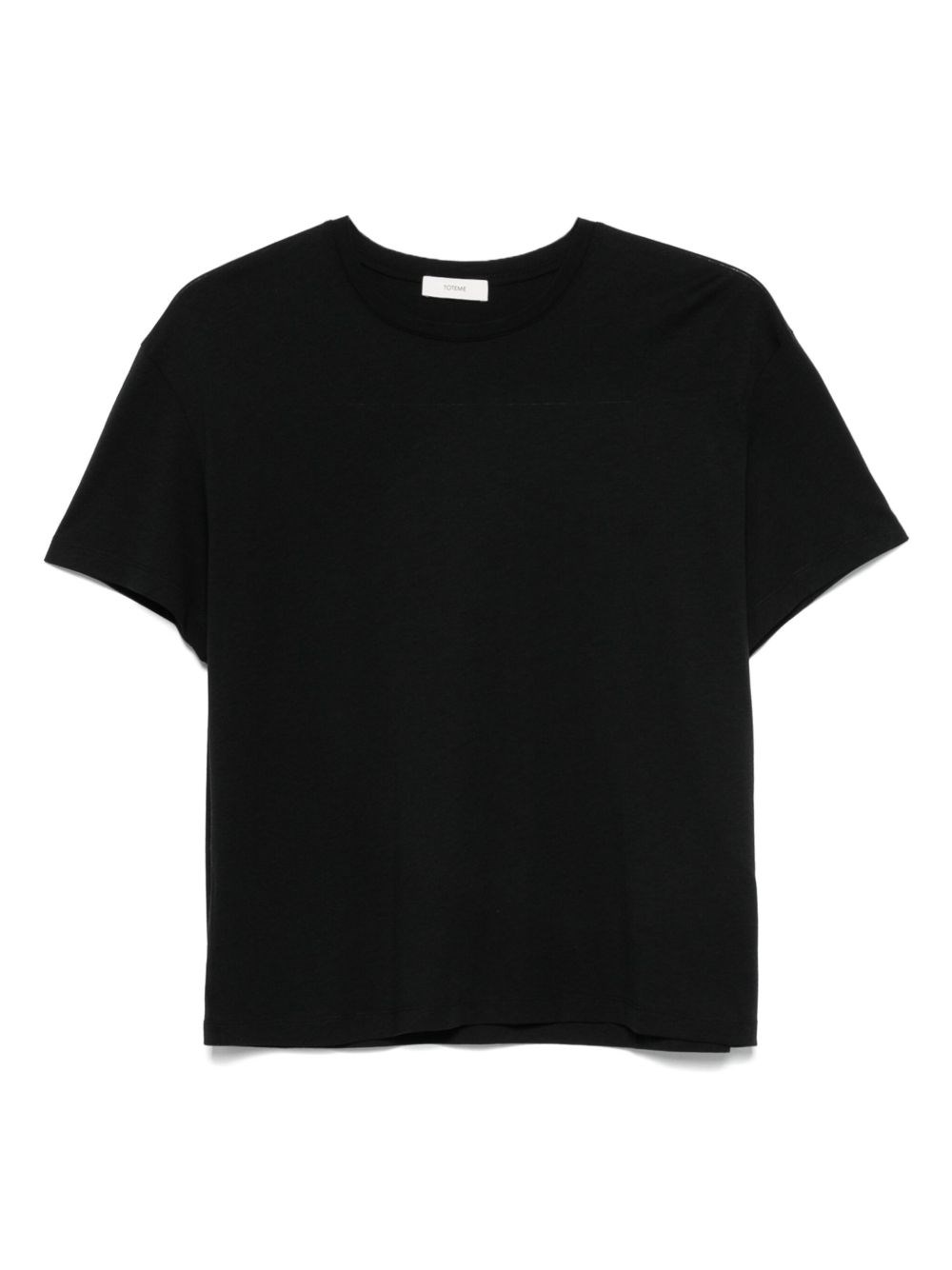 Totême Toteme Classic Crewneck T-shirt In Black