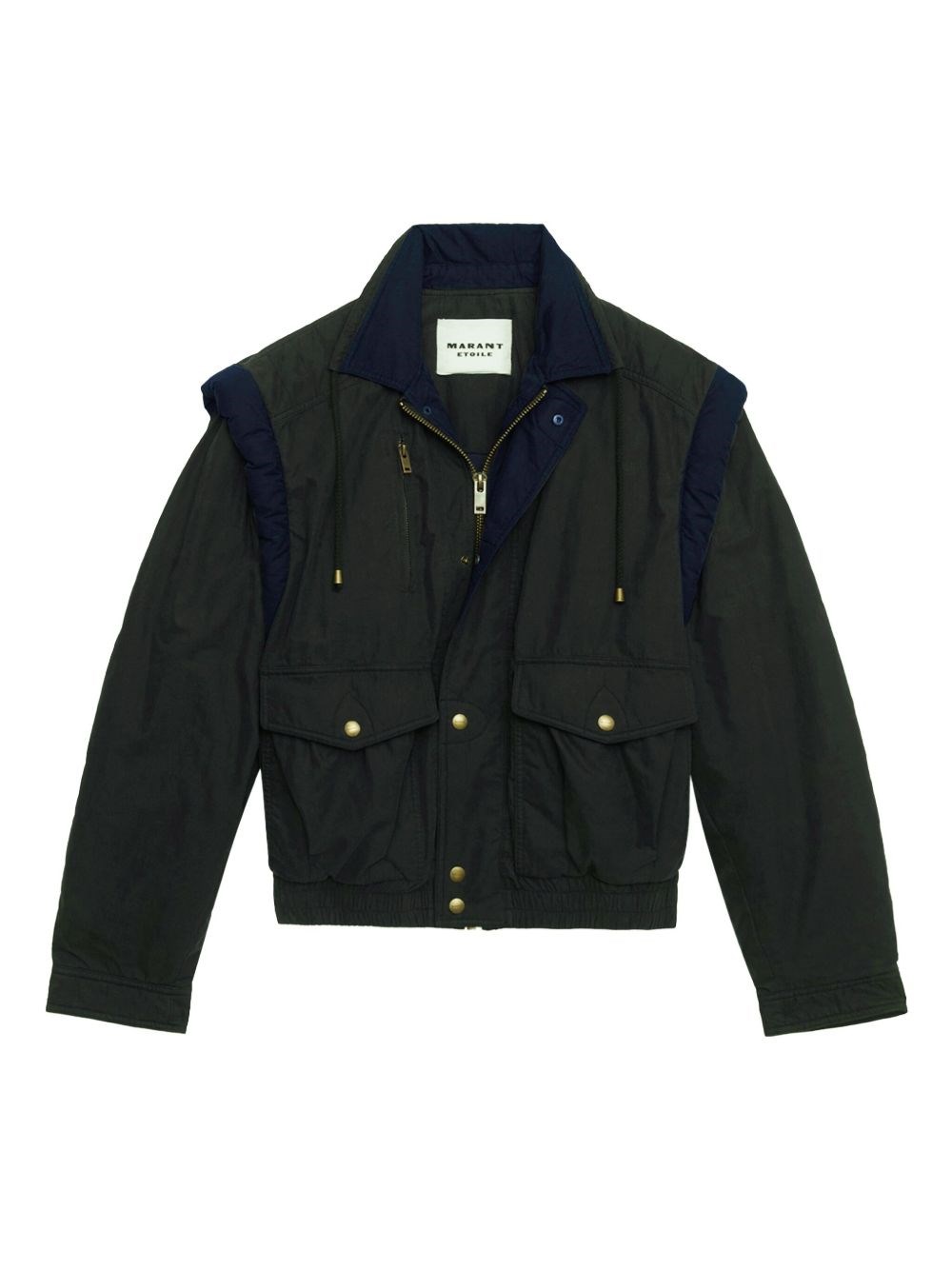 Isabel Marant Étoile Marant Etoile Desha Cotton Jacket In Green