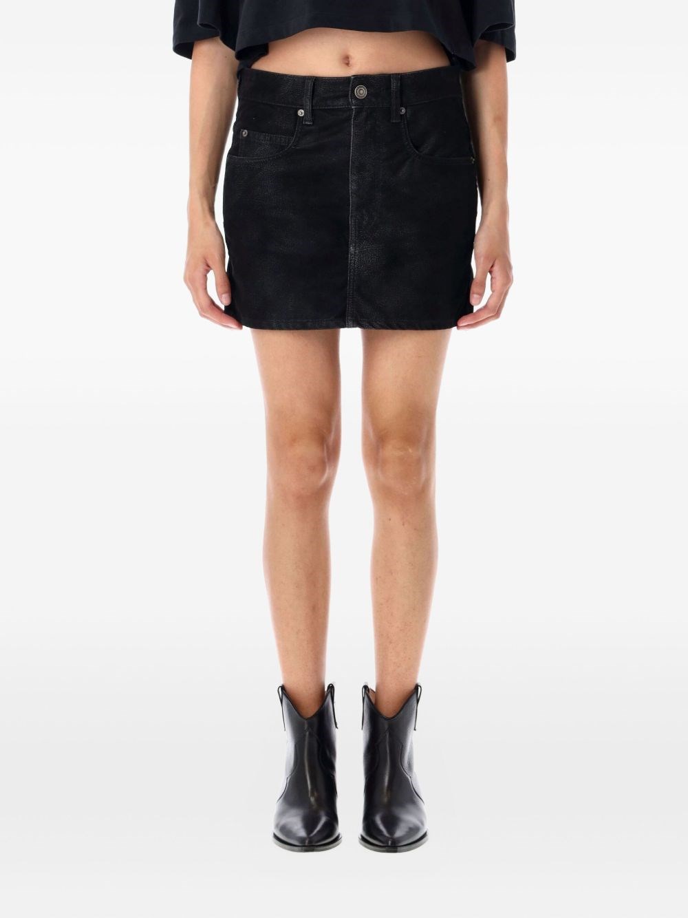 Isabel Marant Étoile Marant Etoile Women Kimmy Mini Gonna In Black