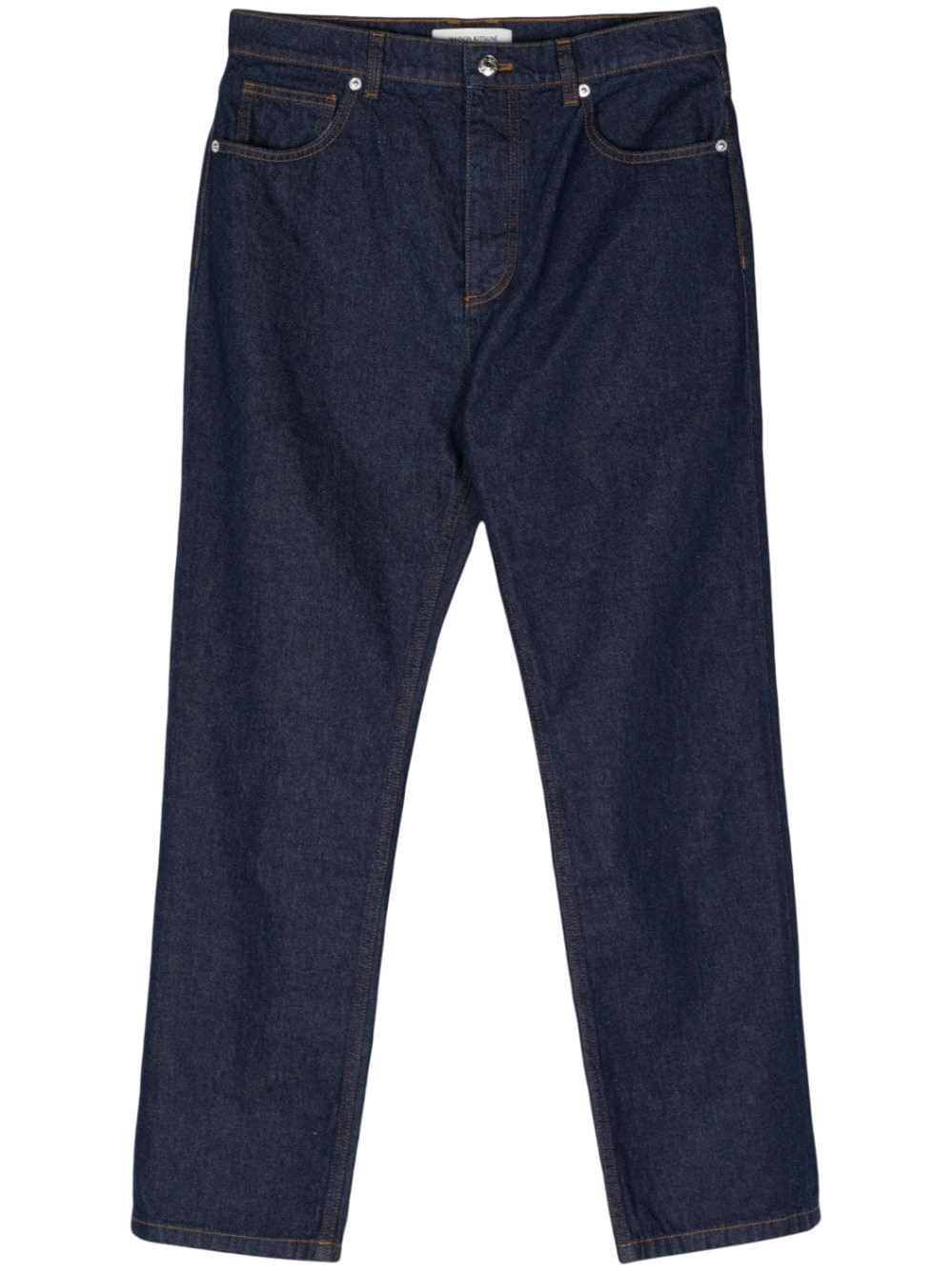 Straight Denim Jeans - MAISON KITSUNE' - Modalova