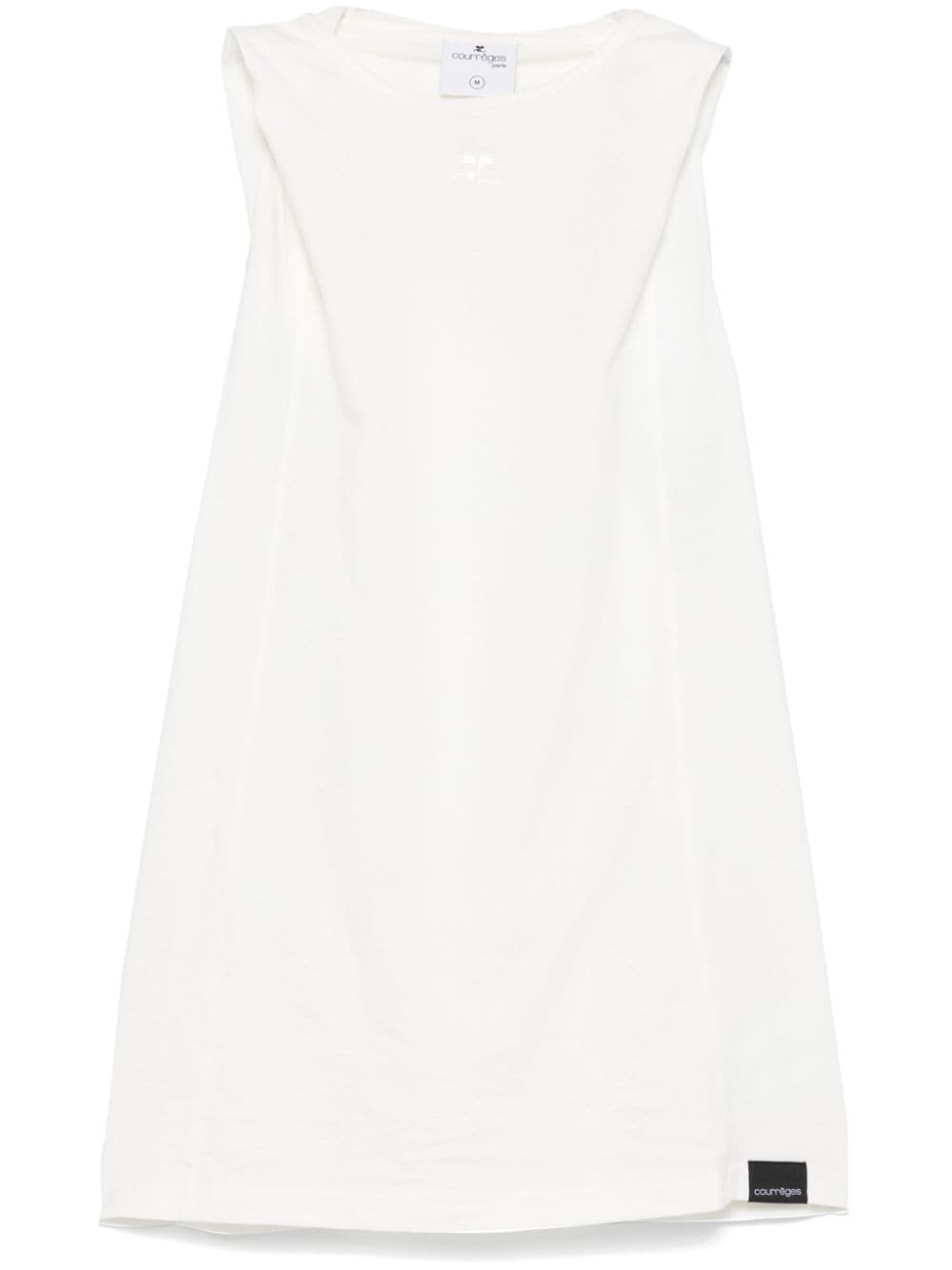 COURRÈGES Hooded Tank Top