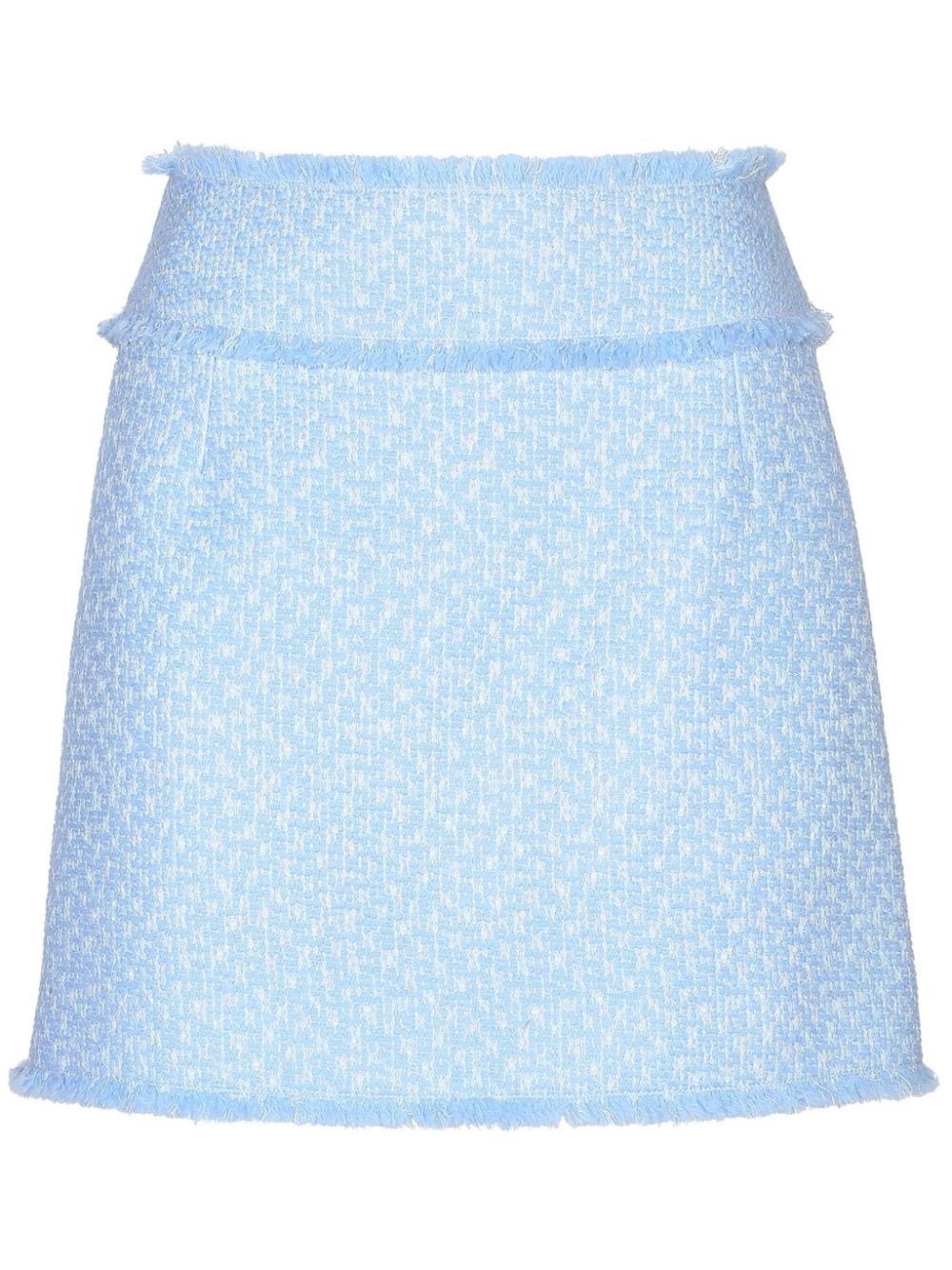 Dolce & Gabbana Light Blue A-line Mini Skirt