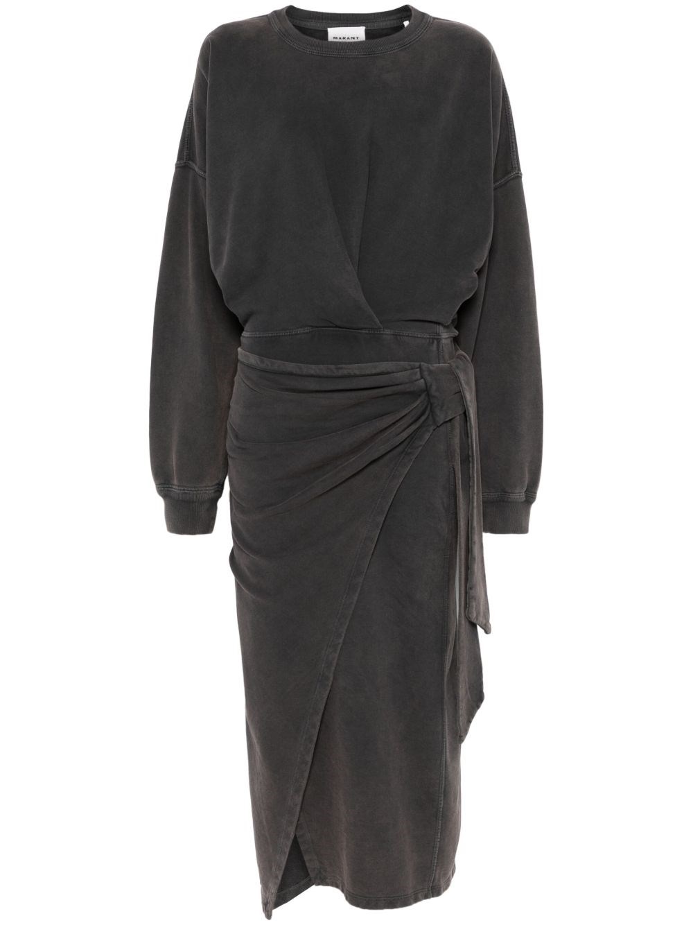 Sandrina Cotton Long Dress - MARANT ETOILE - Modalova