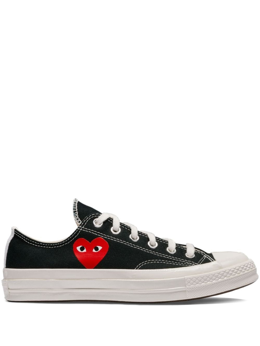 Comme Des Garçons Play Chuck Taylor Small Red Heart Sneakers