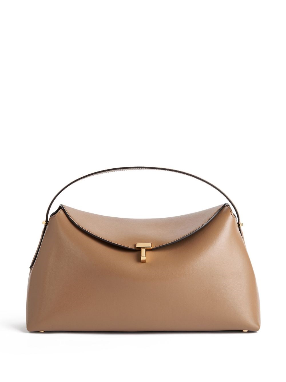TOTEME T-Lock Leather Shoulder Bag