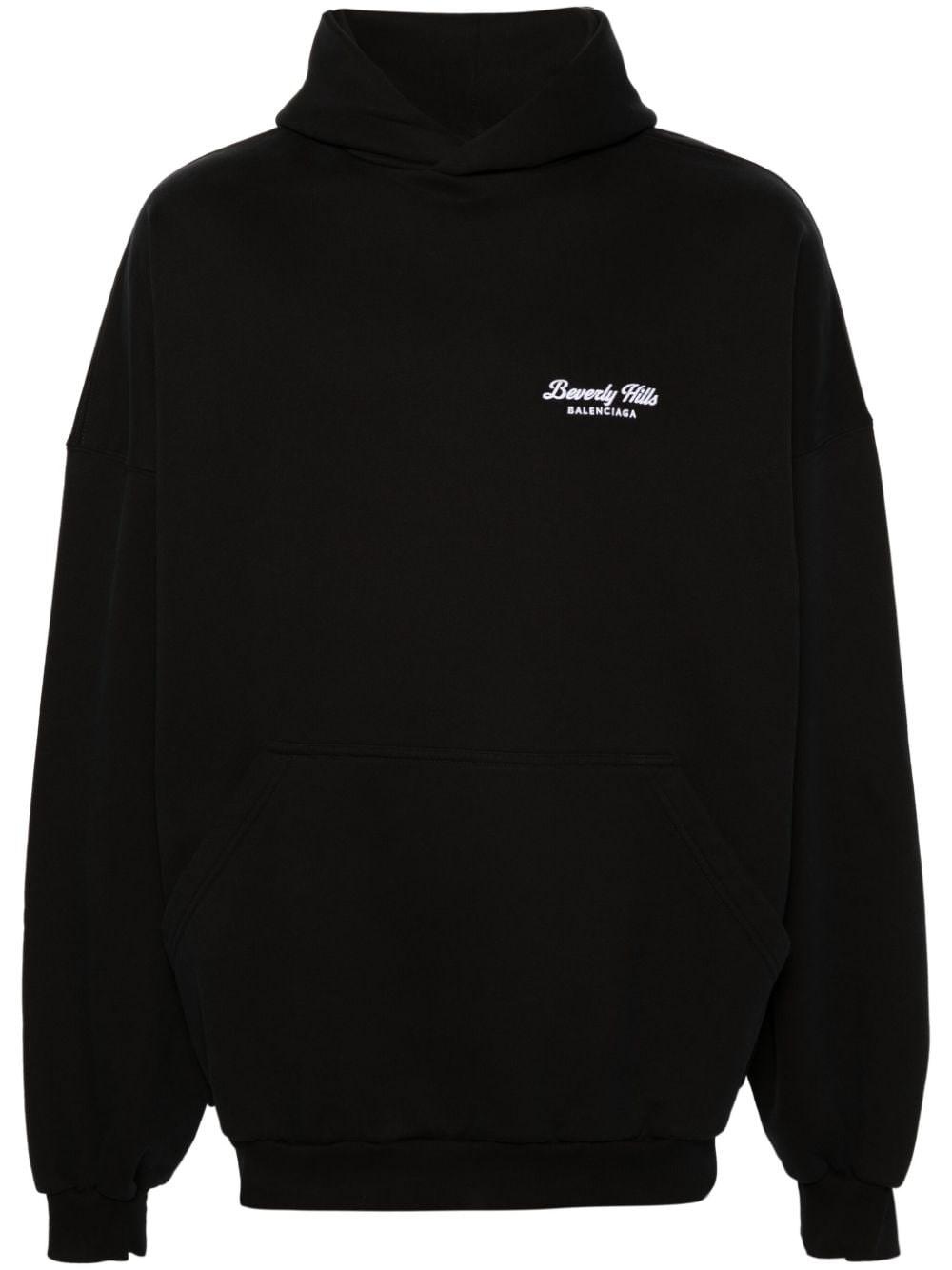 Balenciaga Women Logo Cotton Hoodie