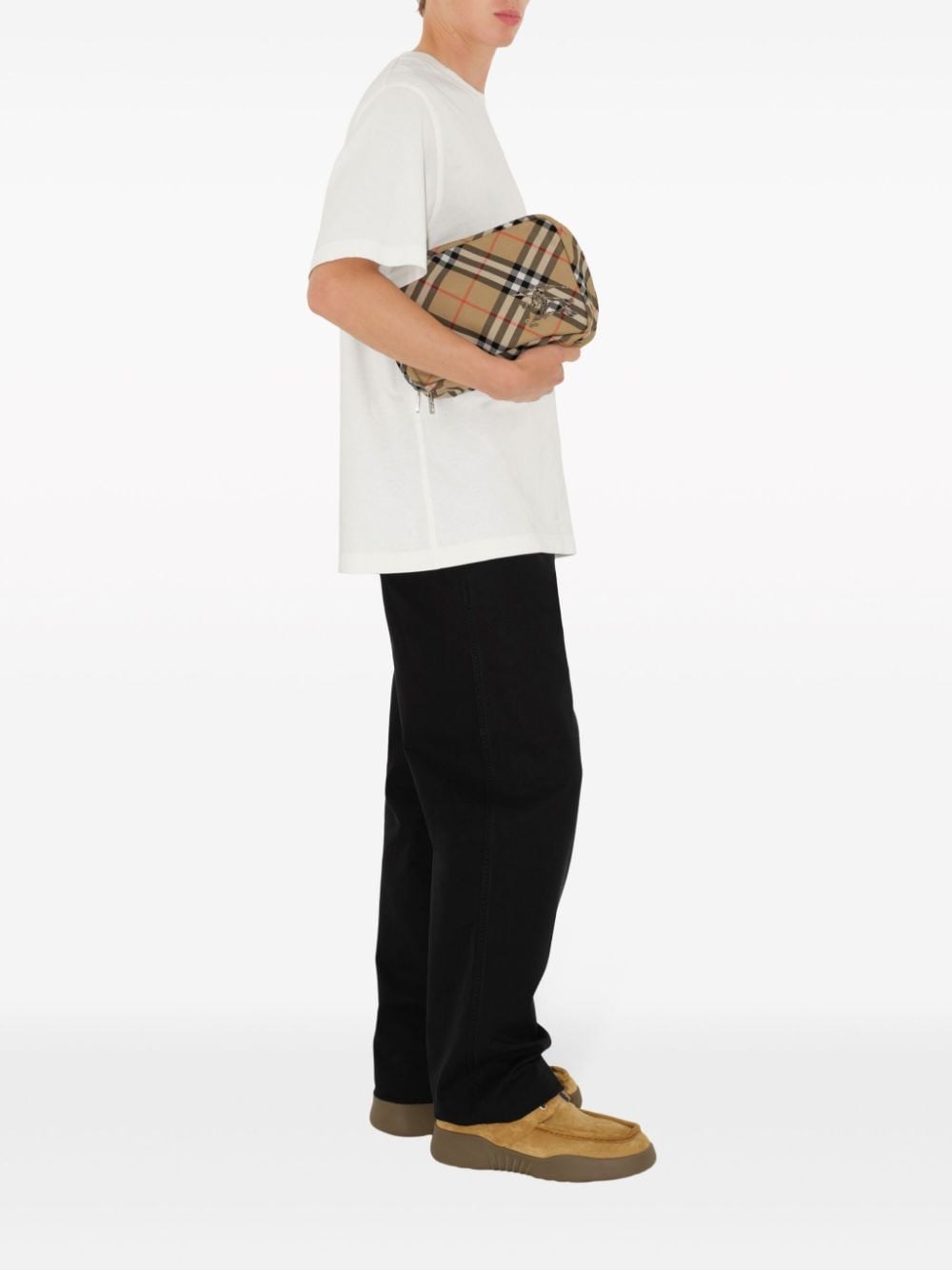 BURBERRY- Check Mini Bag