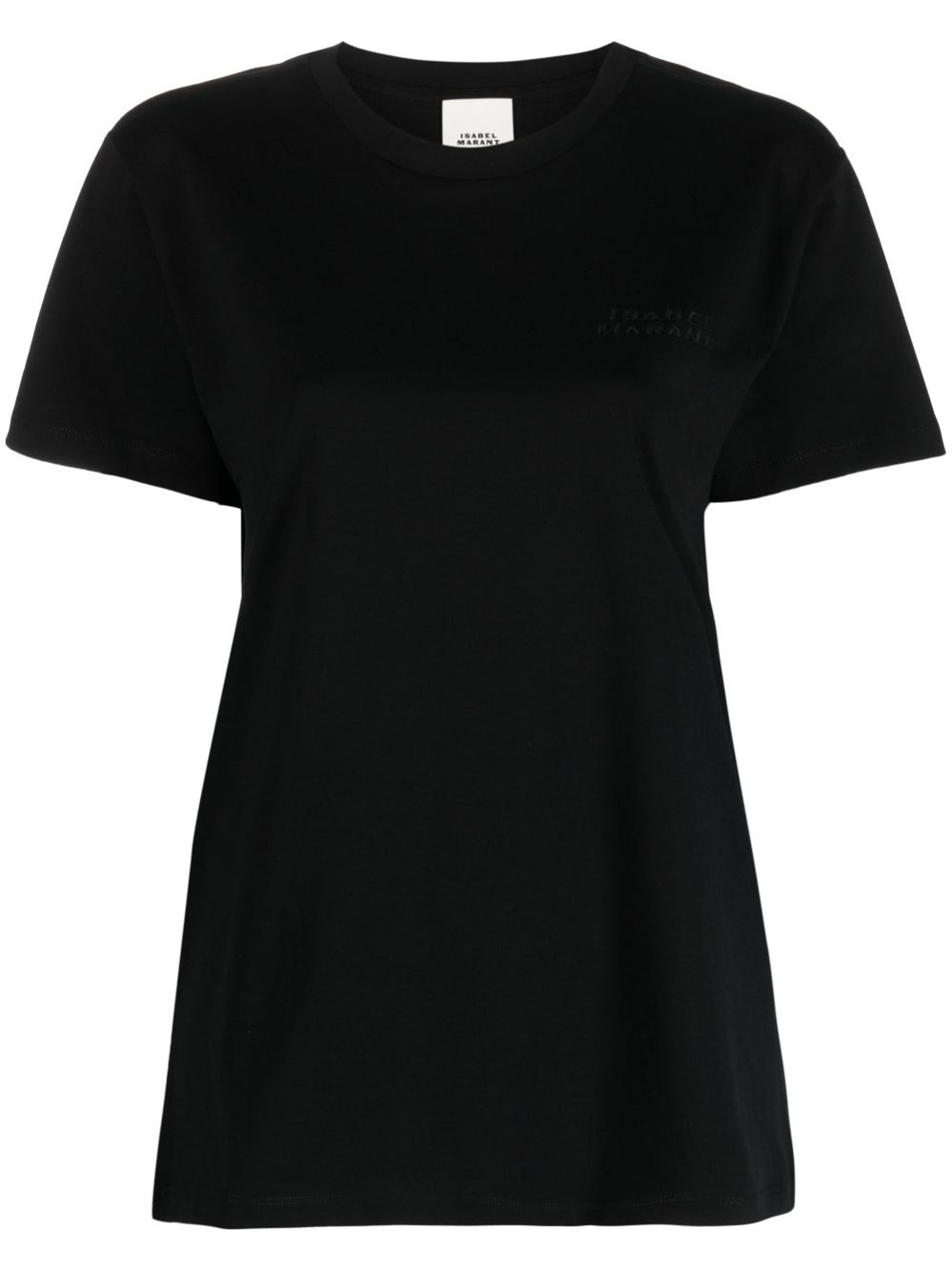 Isabel Marant Cotton Logo Print T Shirt