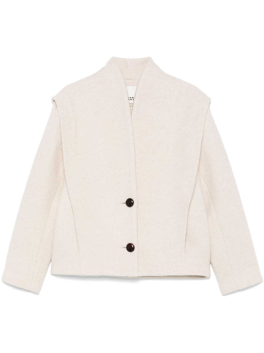 Isabel Marant Dyogo Wool Jacket In Sand