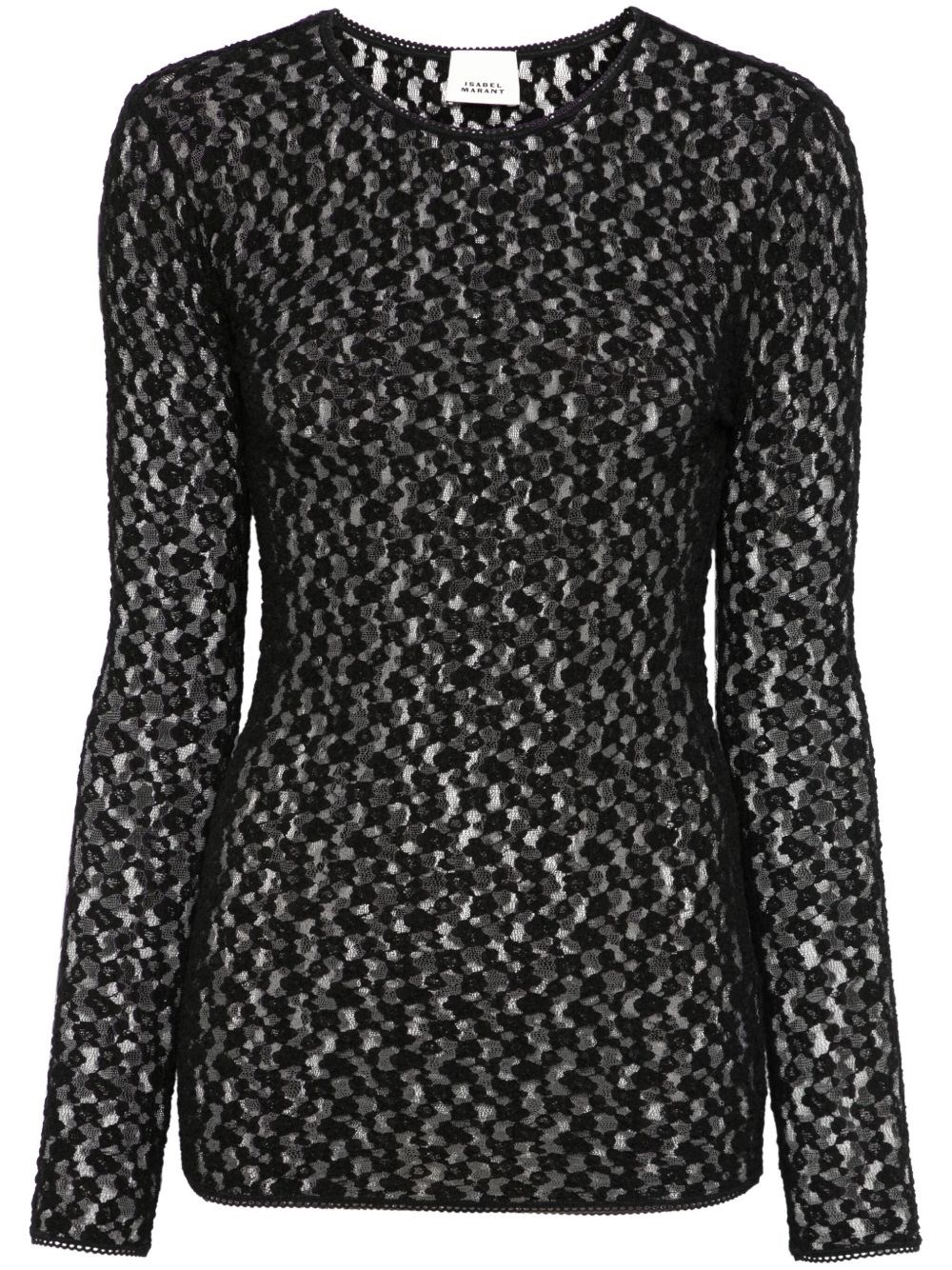 Gaelle Cotton Blend Crewneck Sweater - Isabel Marant - Modalova