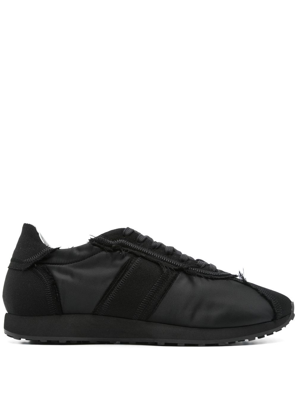 The Row Mica Nylon Sneakers With Fabric Inserts
