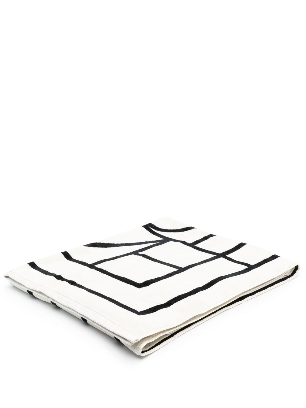 TOTEME Monogram Beach Towel - TOTEME - Modalova