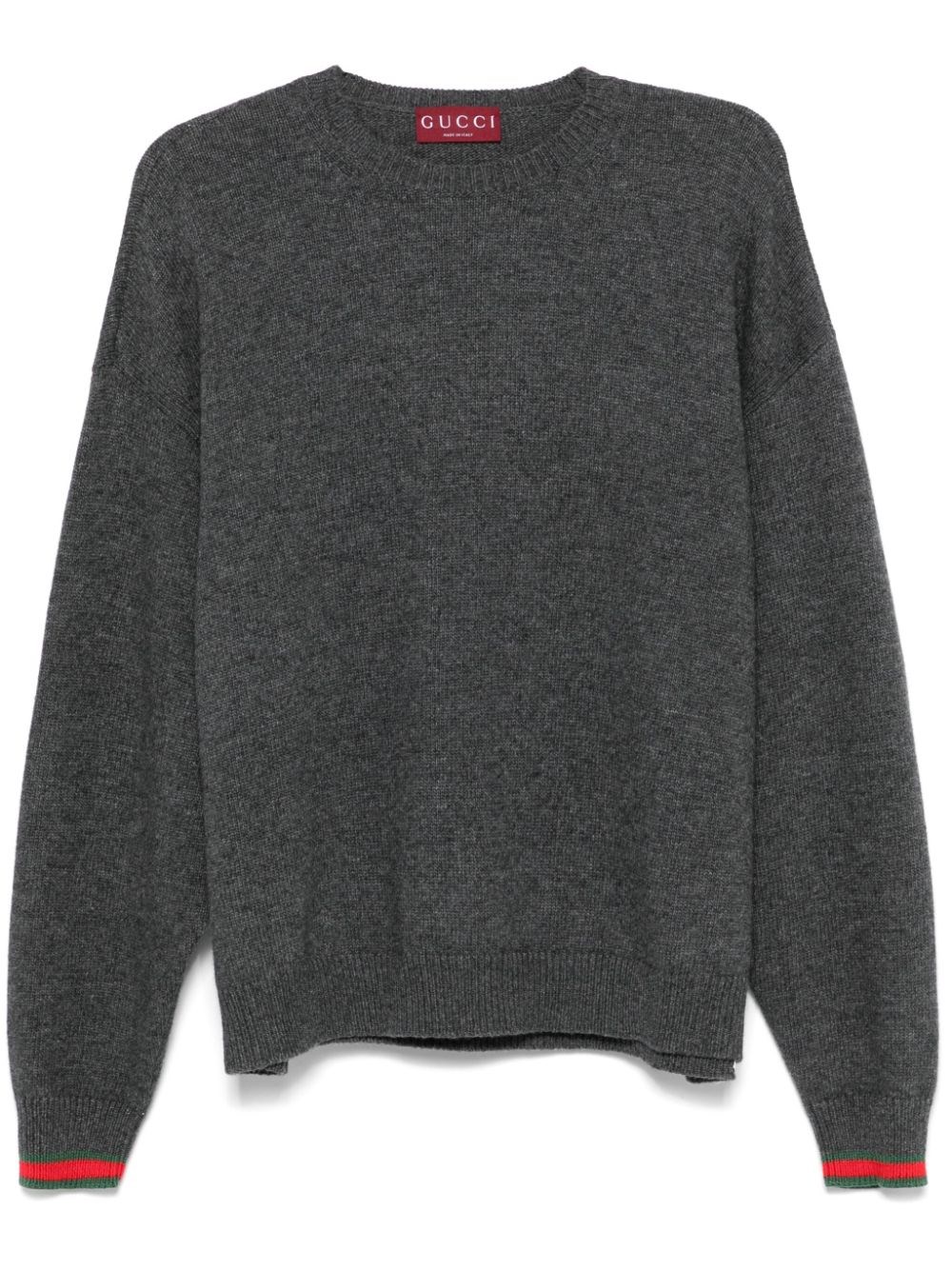 Gucci Wool Sweater Web Detail
