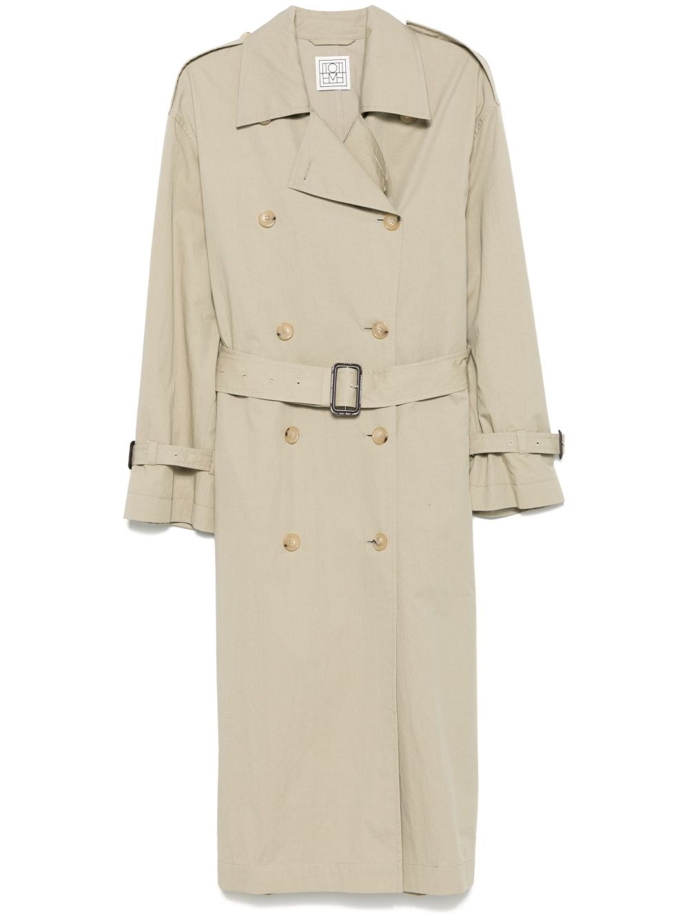 TOTEME Cotton Blend Trench Coat - TOTEME - Modalova