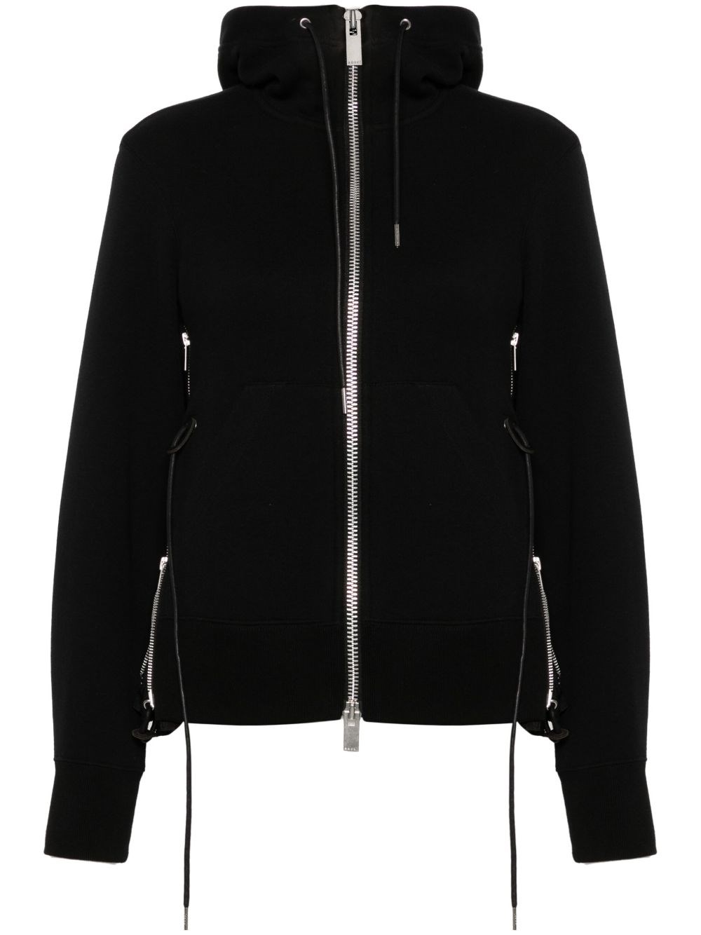 Sacai Cotton And Nylon Hoodie - Sacai - Modalova
