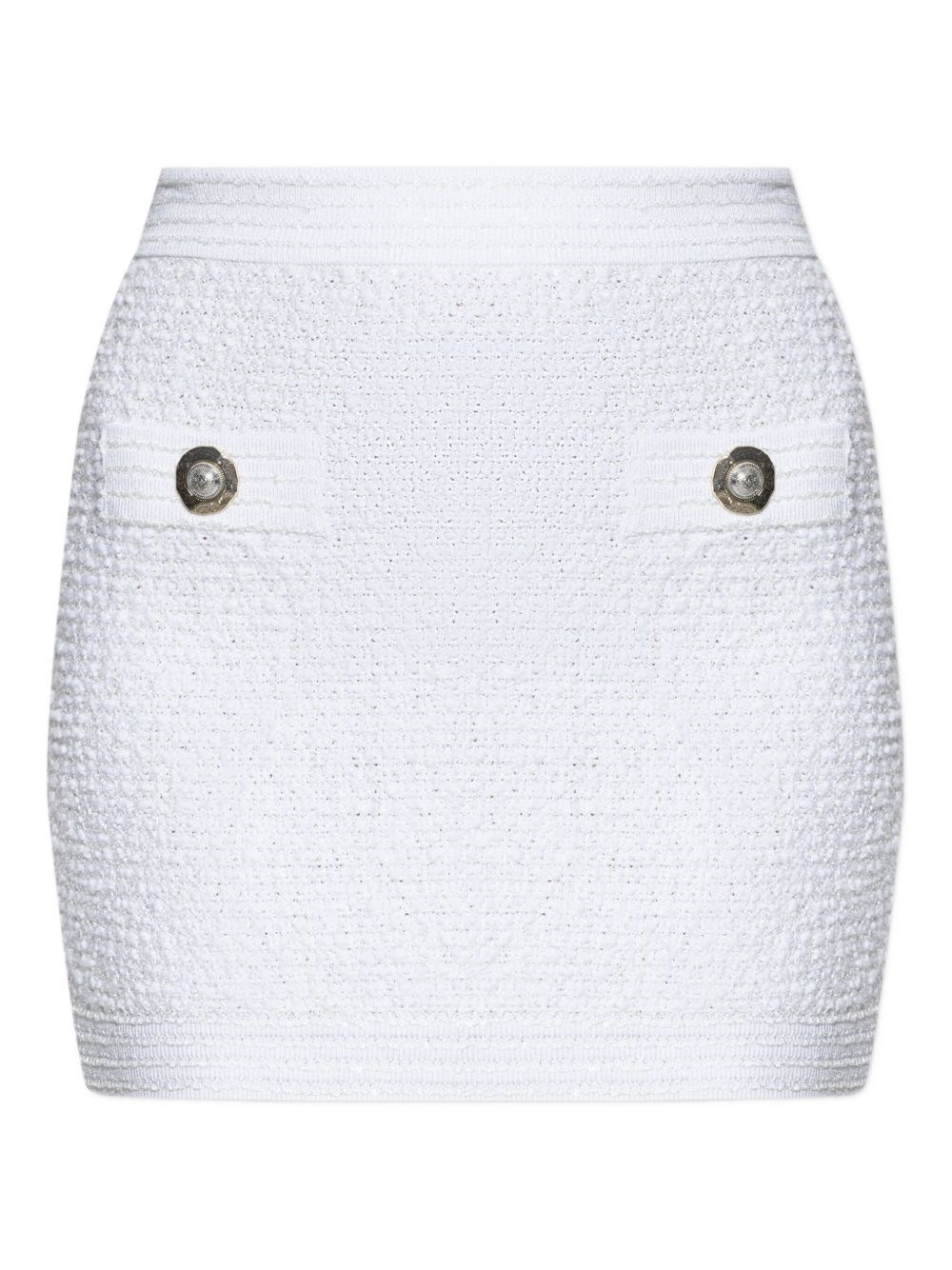 Balmain Tweed Mini Skirt - Balmain - Modalova