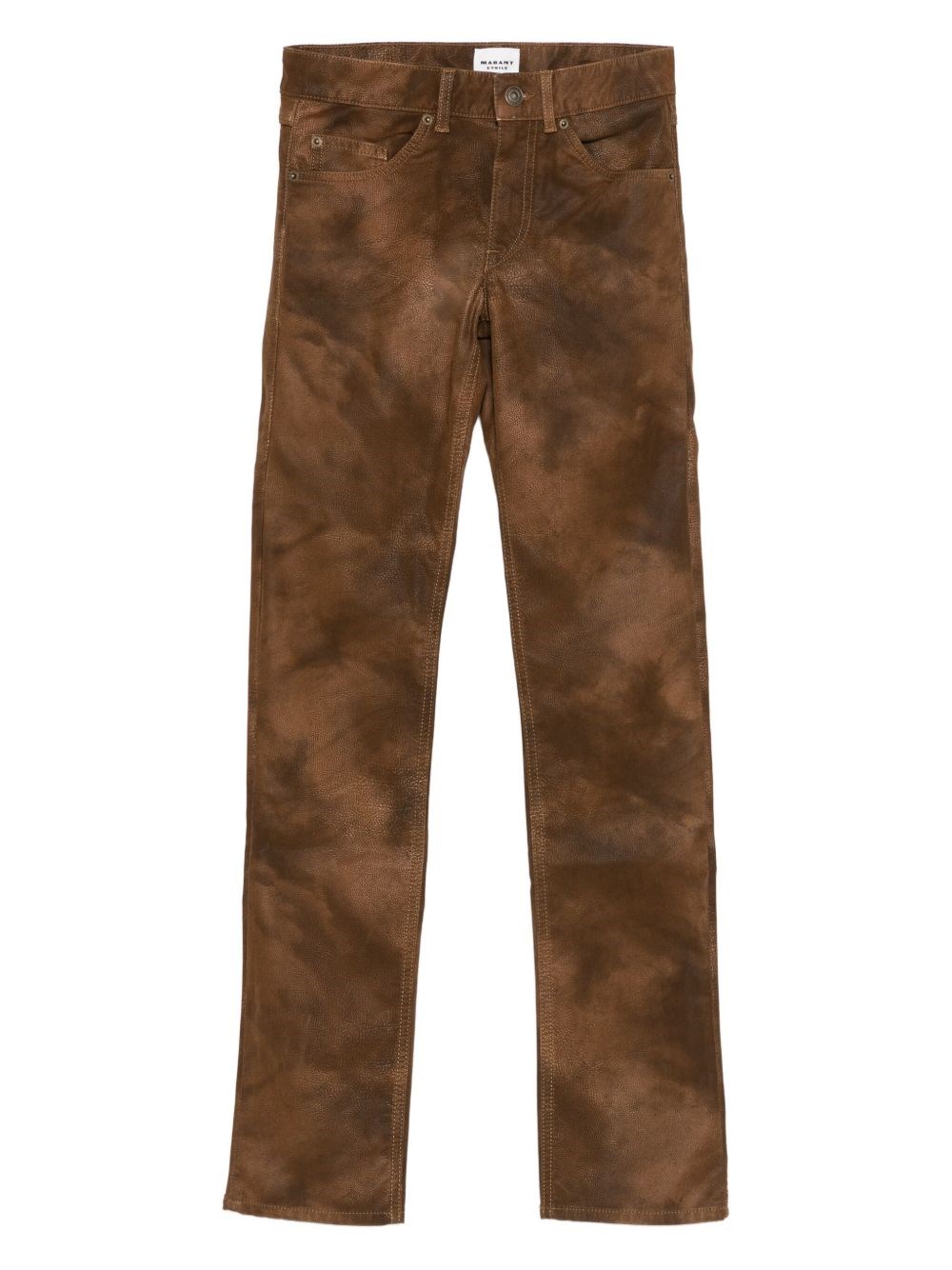 Isabel Marant Étoile Marant Etoile Women Kelsie Trousers In Brown