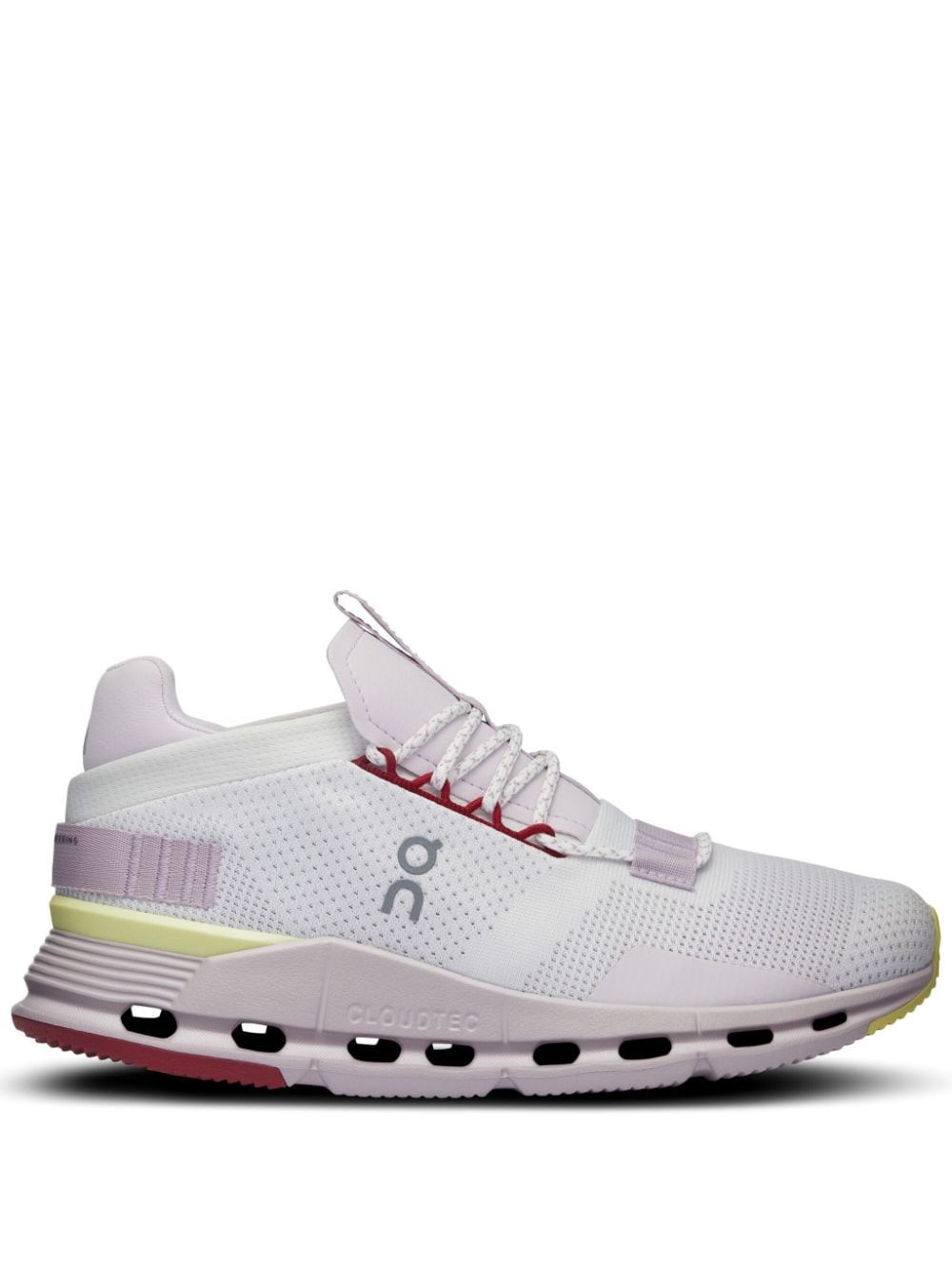 On Cloudnova Sneakers In Pink