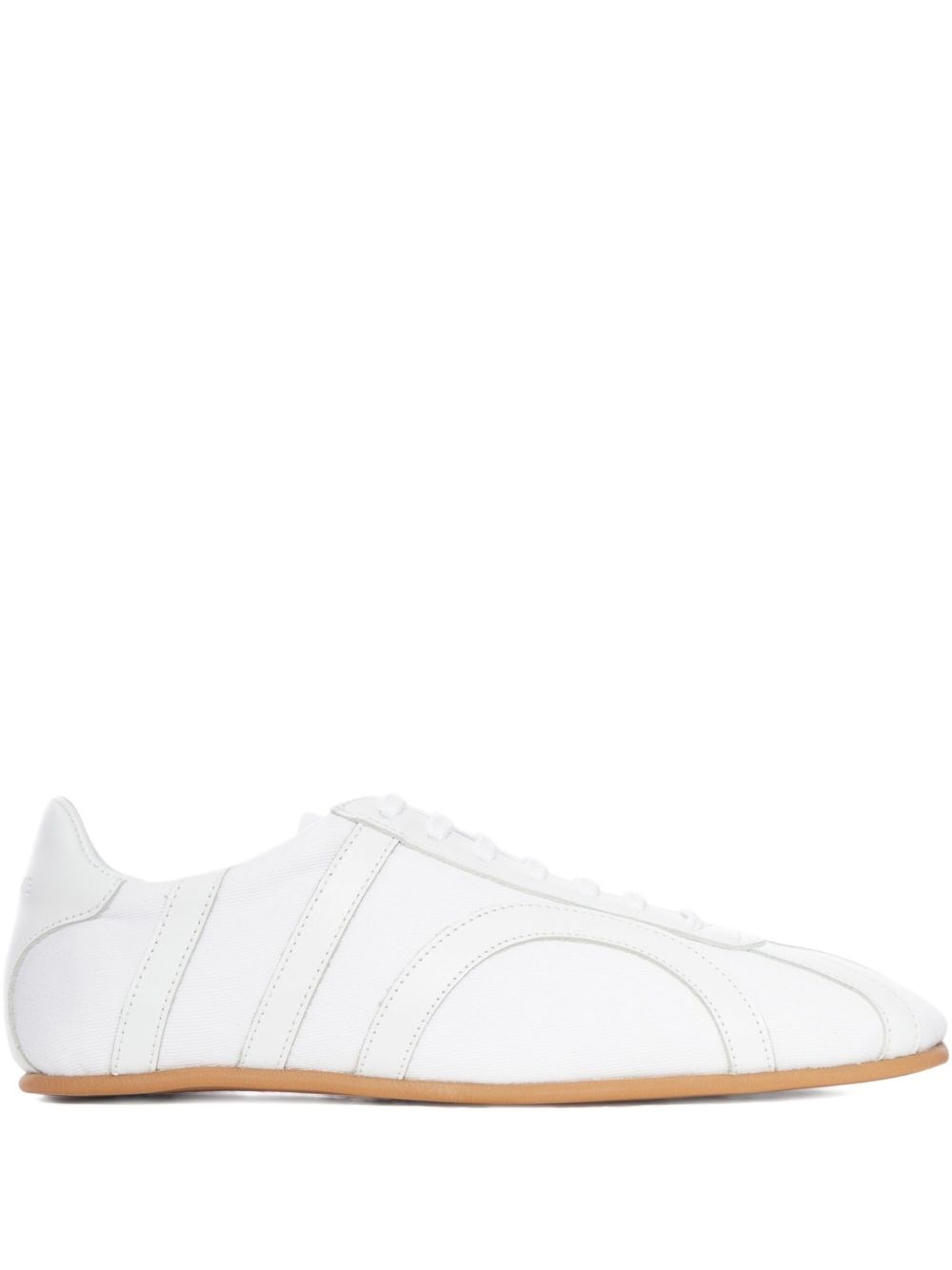 Totême Toteme Canvas Low Top Sneaker In White