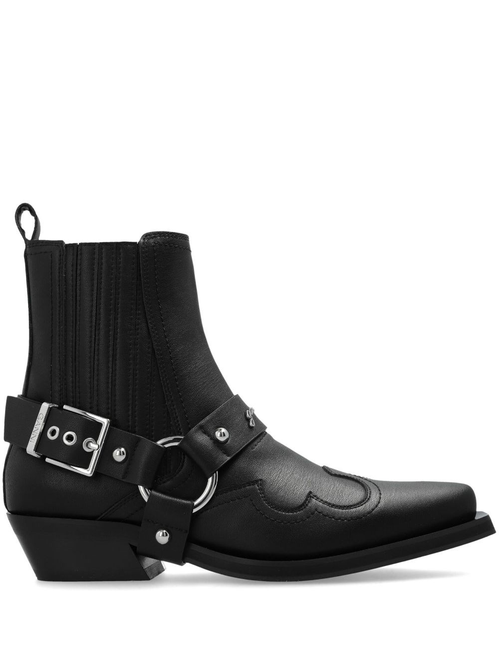GANNI Chelsea Western Boots - GANNI - Modalova