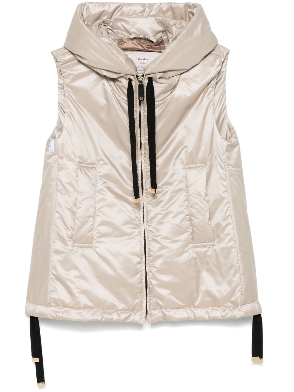 Max Mara The Cube Women Hooded Down Vest