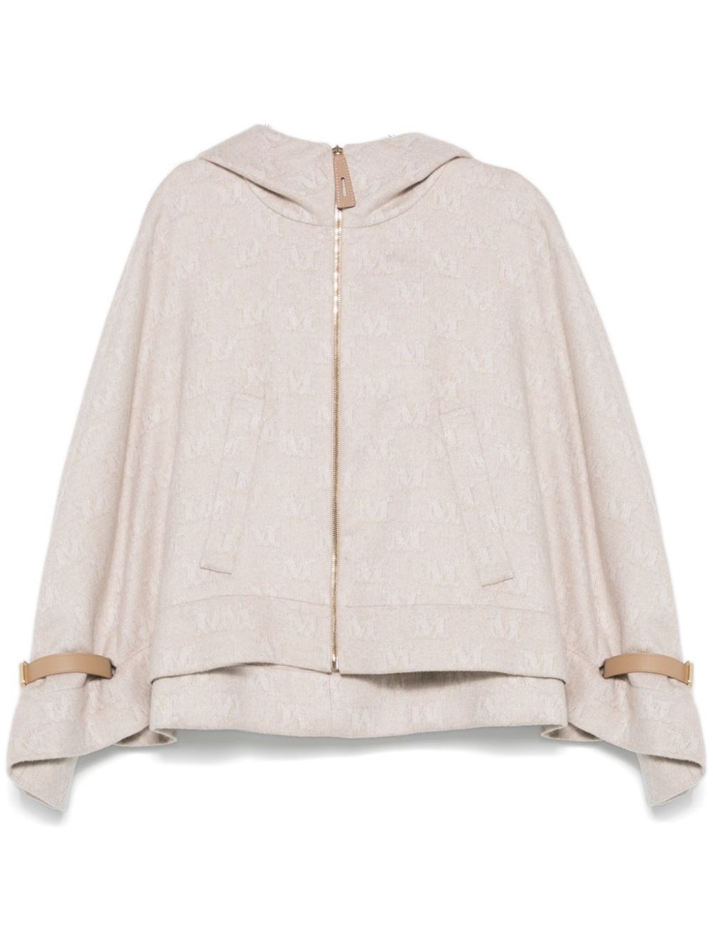 Max Mara Wool Hooded Cape