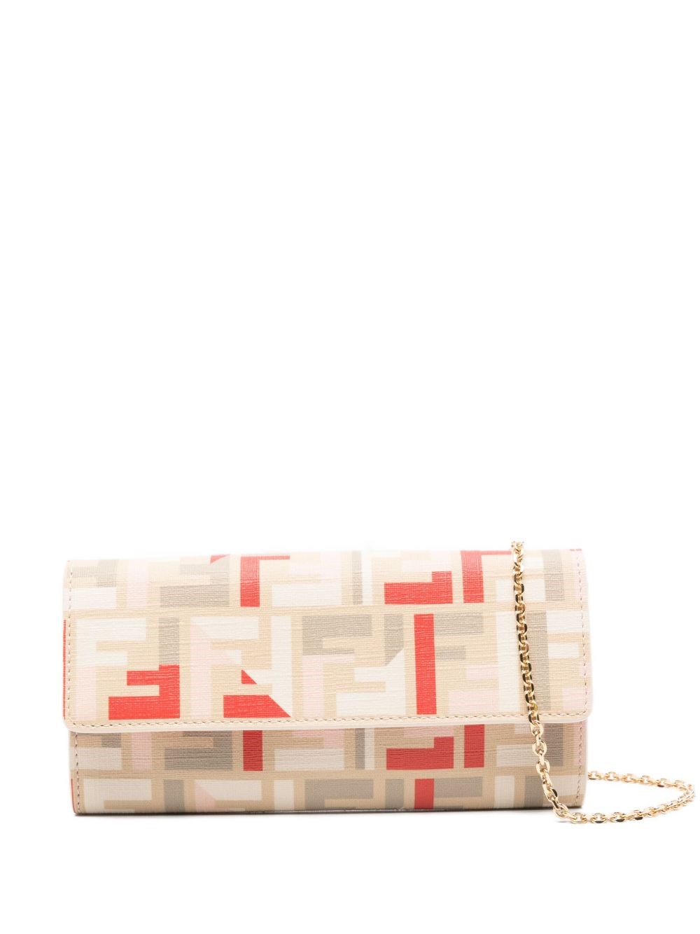 Fendi Baguette Wallet On Chain - Fendi - Modalova