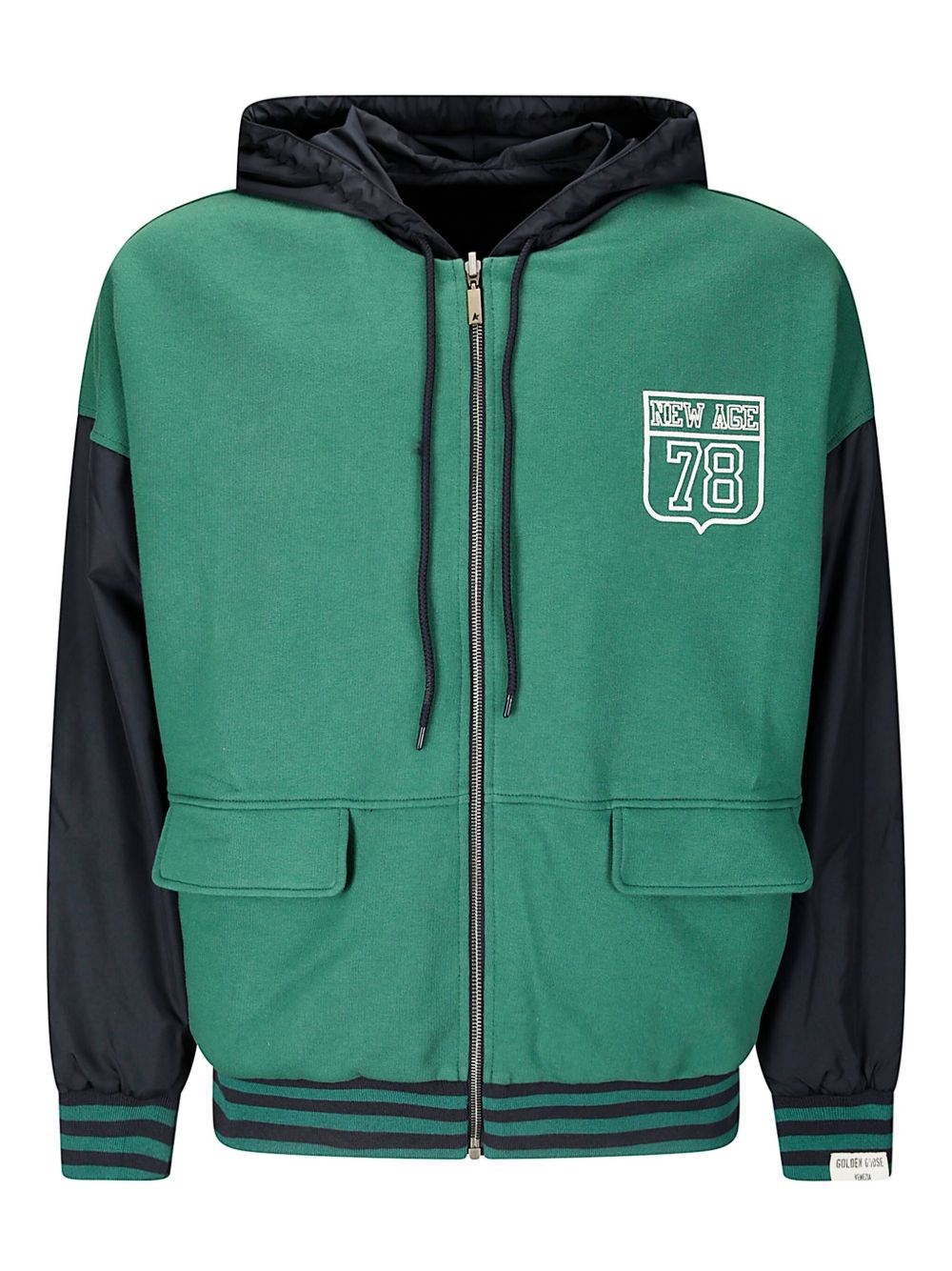 Organic Cotton Reversbile Hoodie - Golden Goose - Modalova