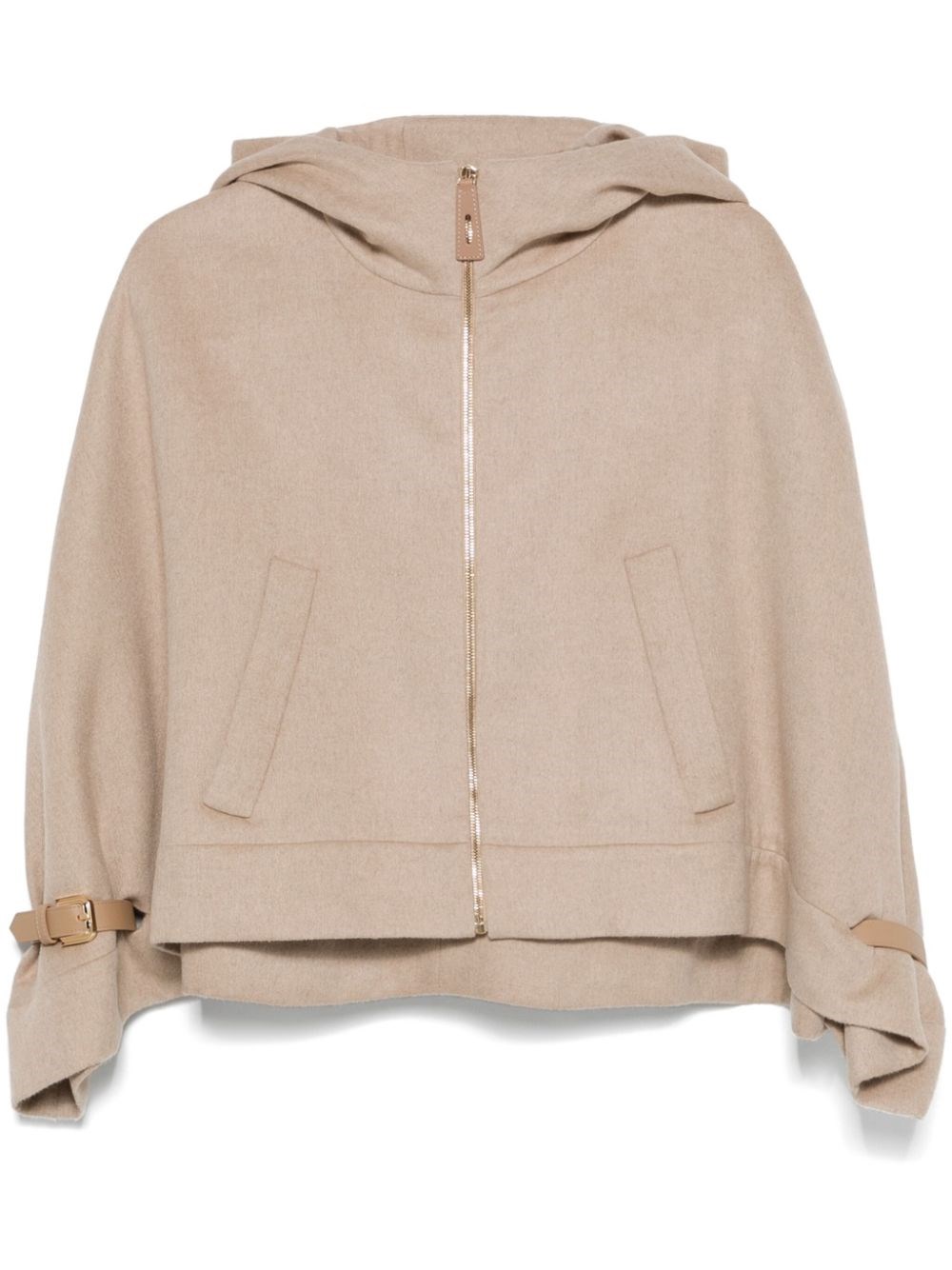 Max Mara Virgin Wool-silk-cashmere Poncho