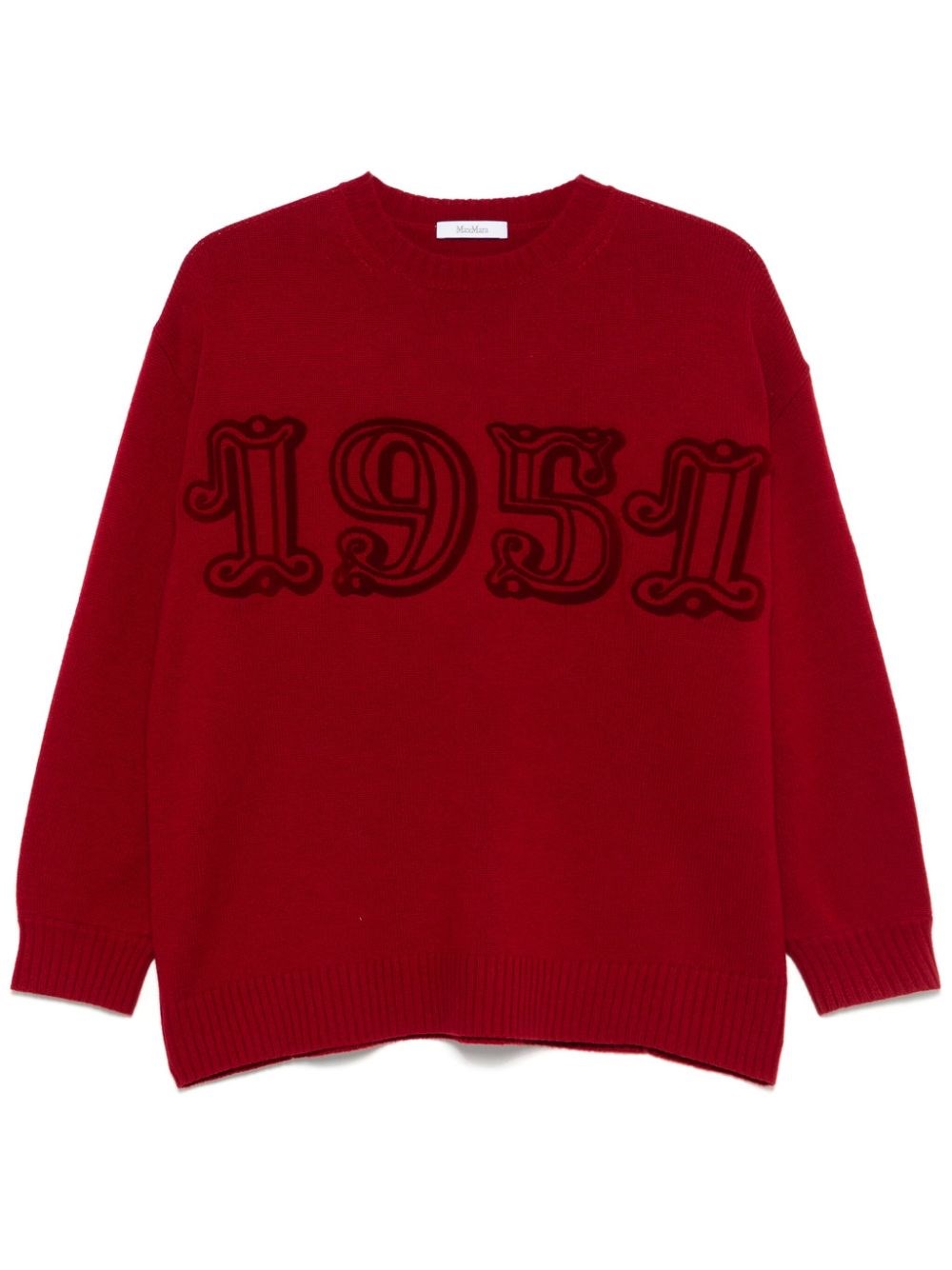 Logo Wool And Cashmere Jumper - Max Mara - Modalova