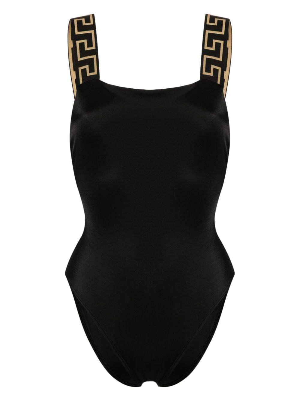 Versace One-piece Swimsuit With Greca Border