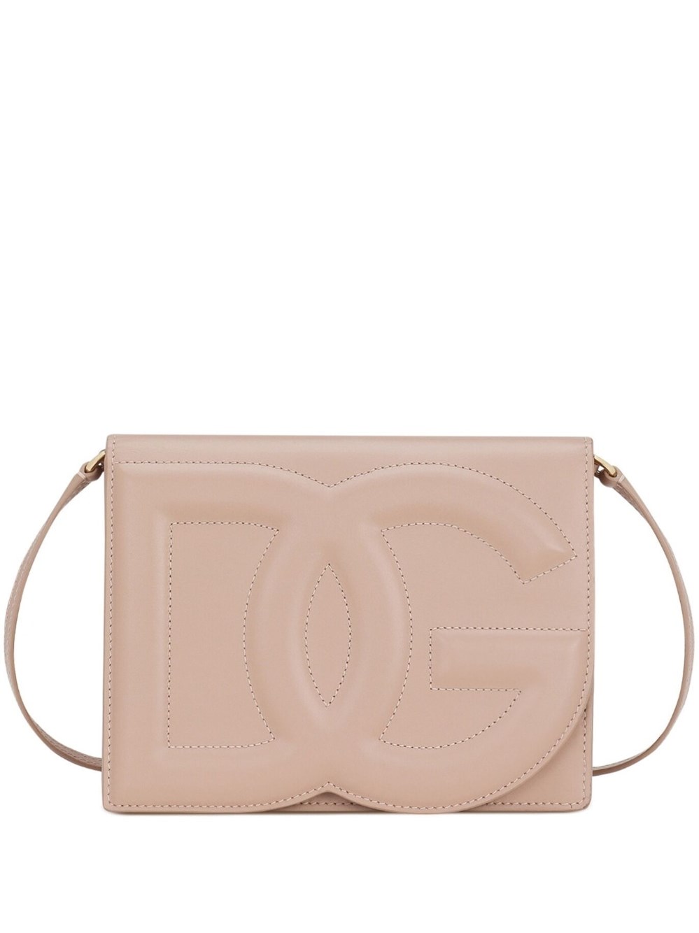 Dolce & Gabbana Dg Logo Leather Crossbody Bag