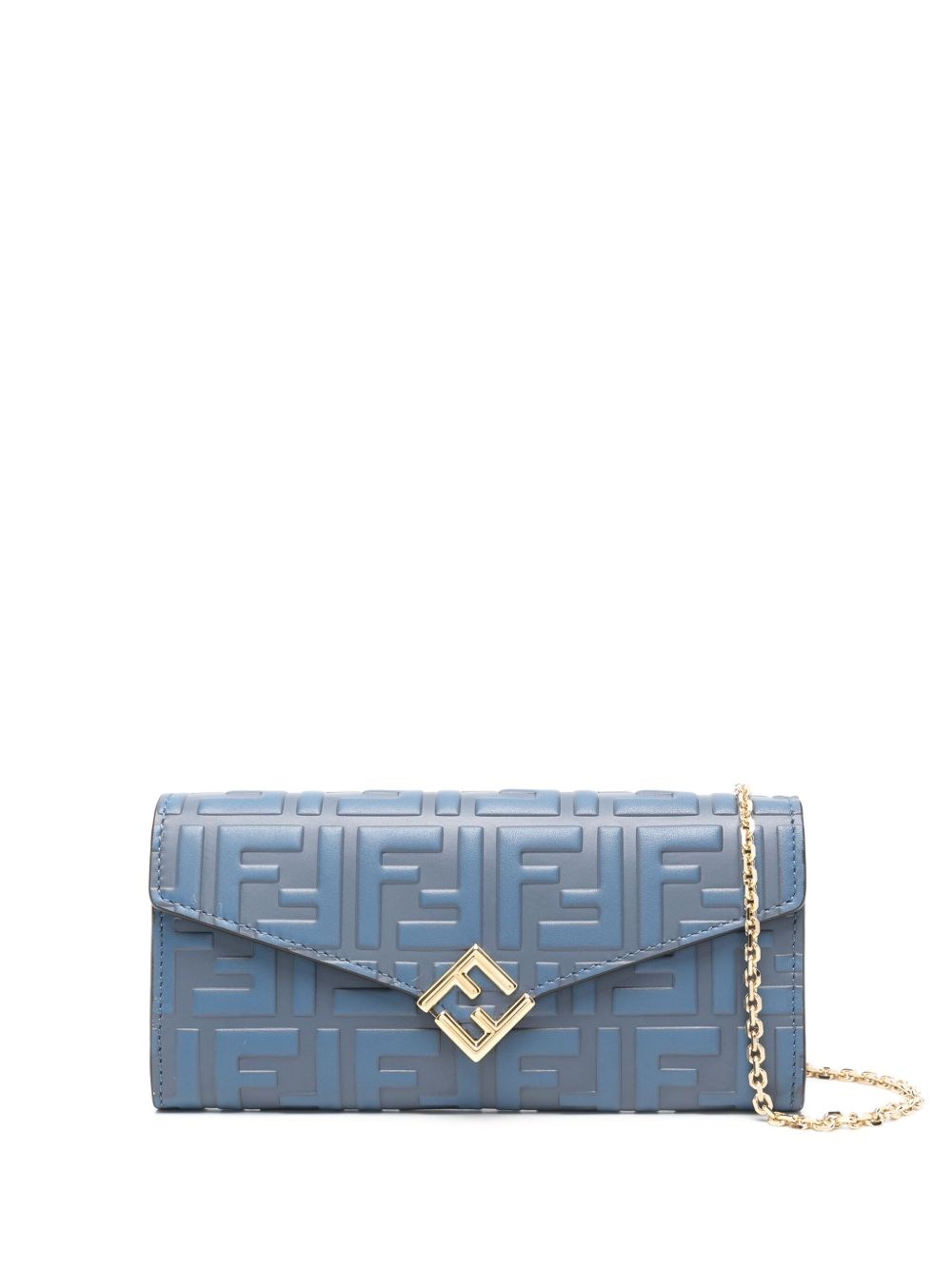 Fendi Ff Diamonds Continental Wallet With Chain Accessories