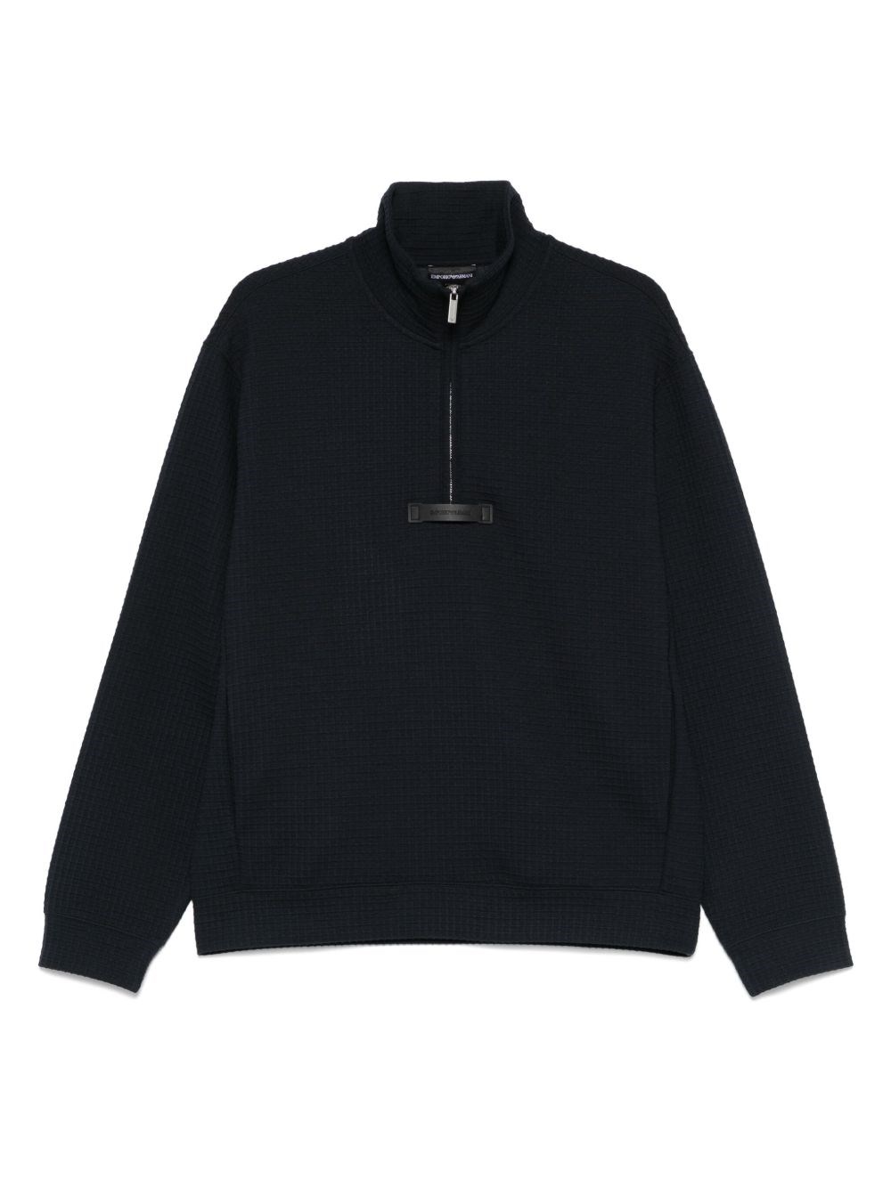 Emporio Armani Textured Sweatshirt