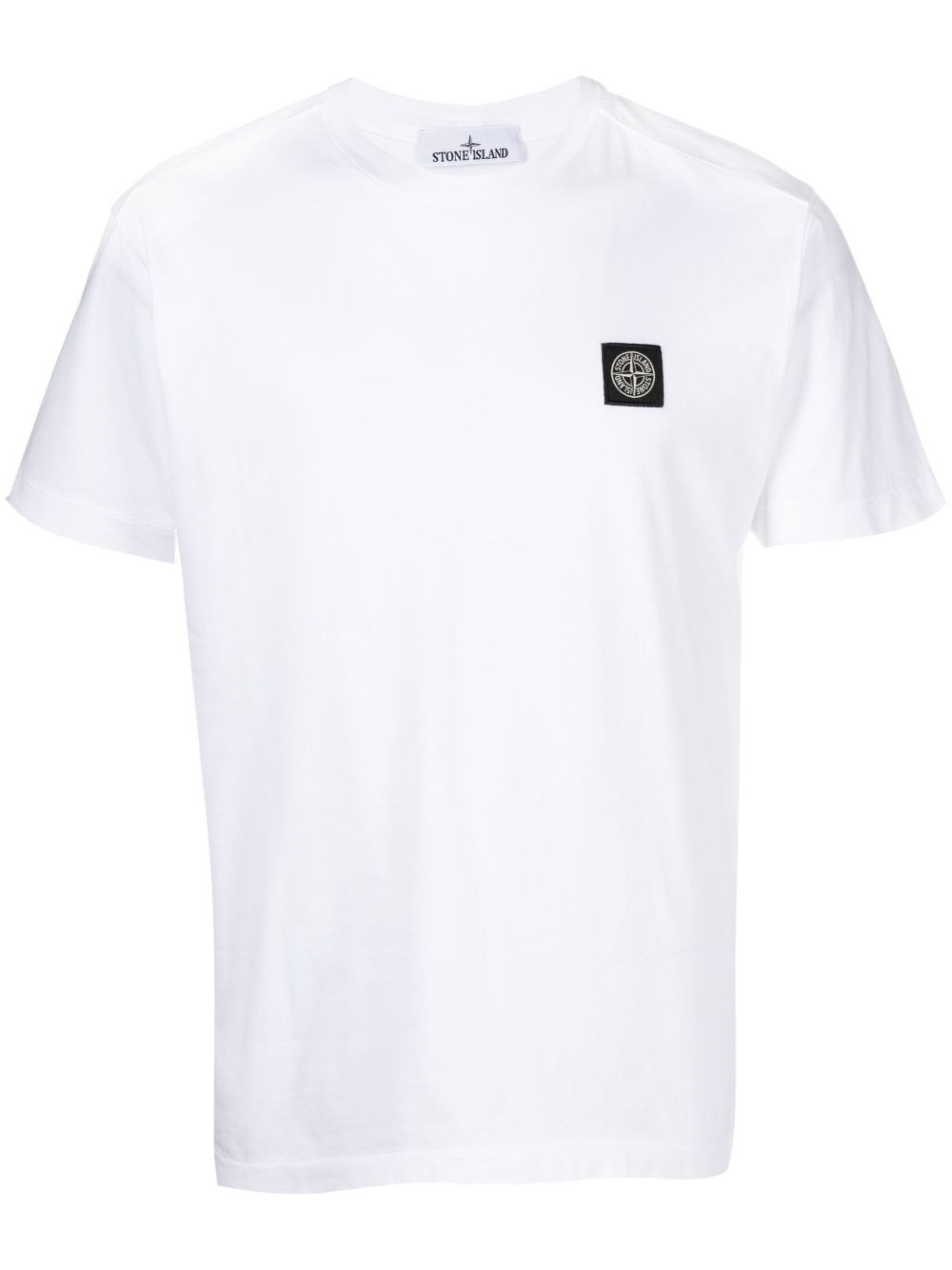 Stone Island Logo Cotton T-Shirt