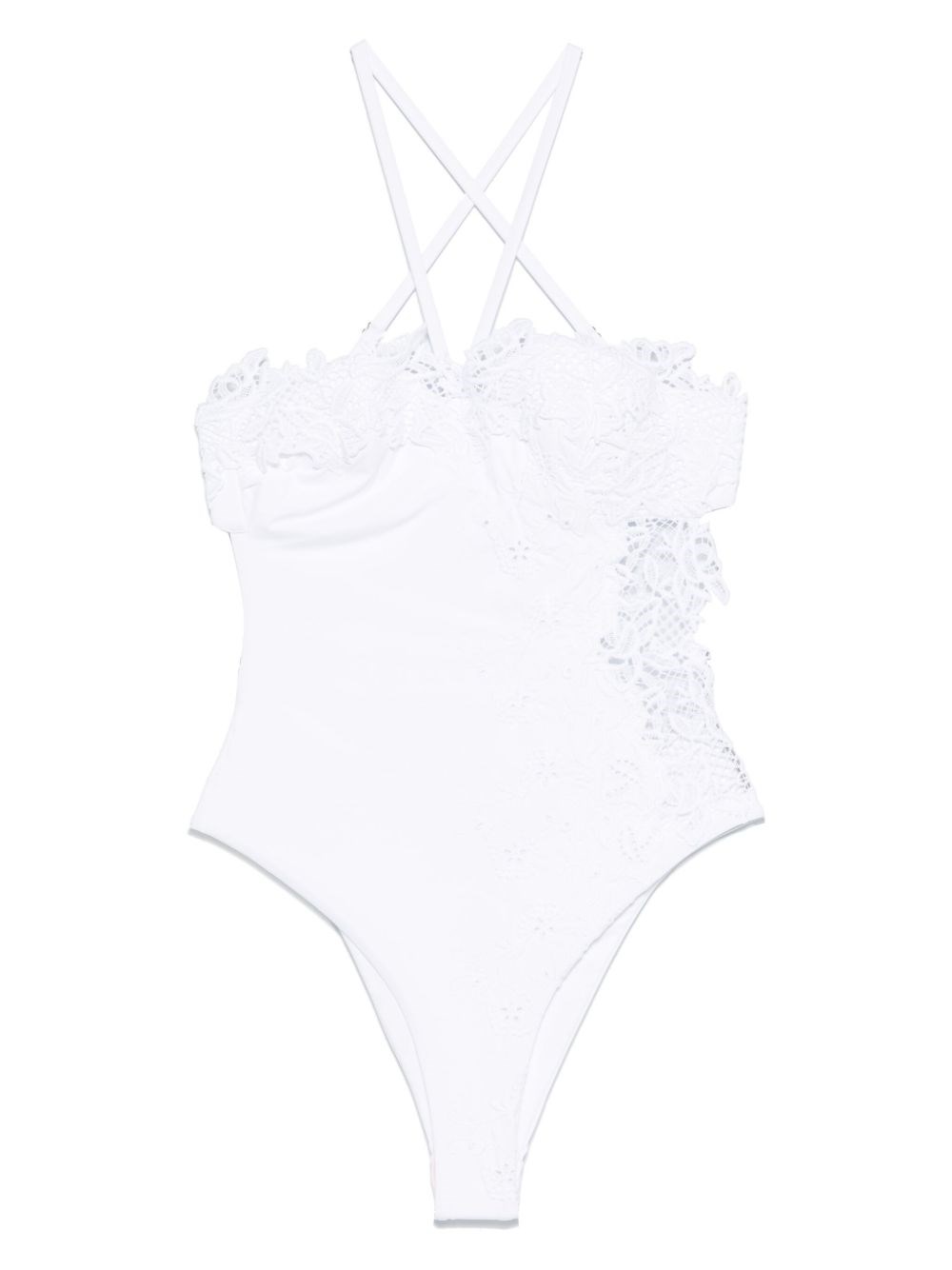 Ermanno Scervino Spaghetti Strap Swimsuit