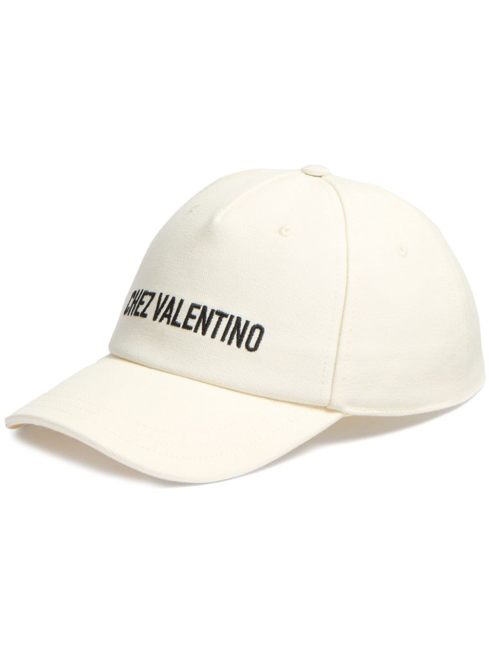 Valentino White Chez  Baseball Cap